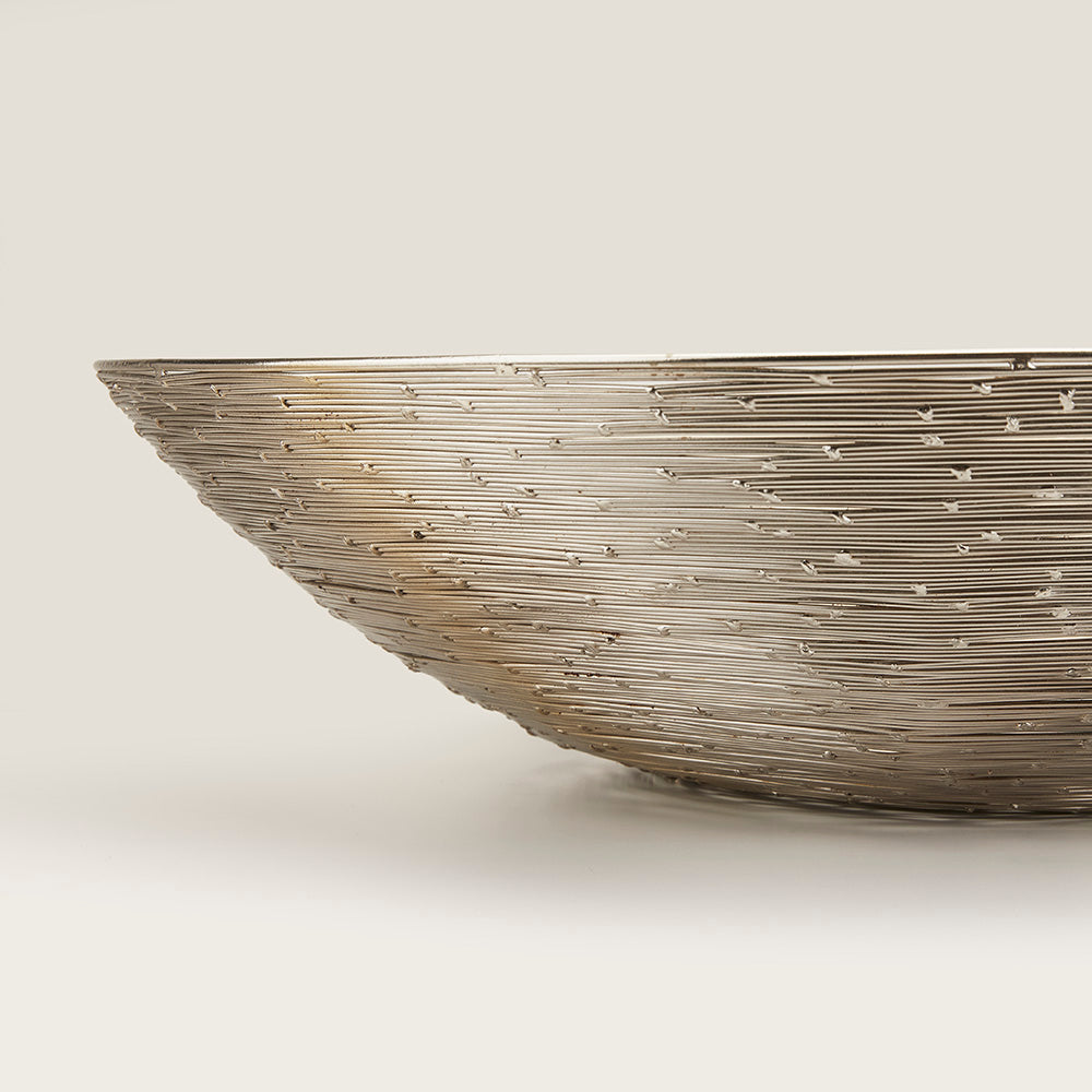 Ensemble Metal Wire Decorative Bowl.