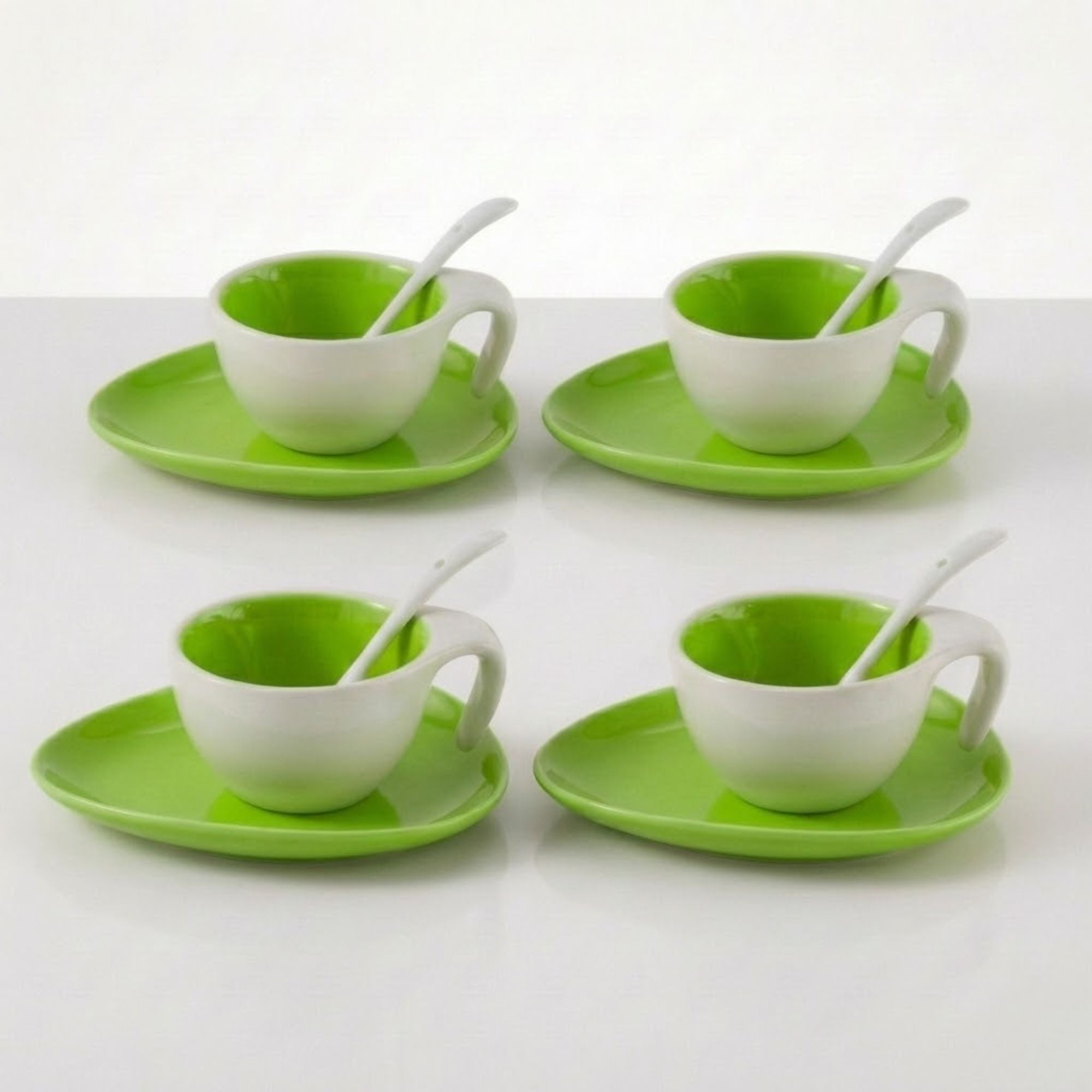 Tannex Espresso Cup Set in Green | CastleUp Experience Centre Online Furniture