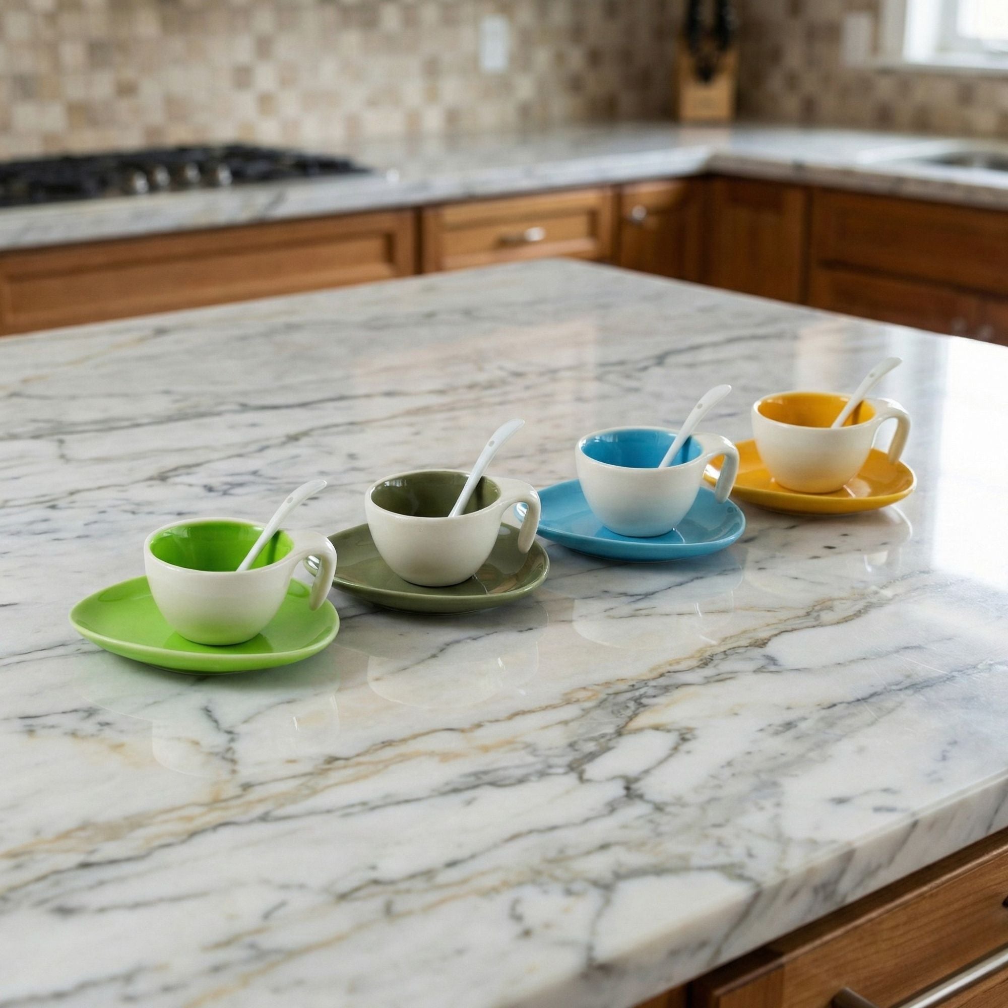 Tannex Espresso Cup Set in Multi-Color | CastleUp Experience Centre Online Furniture