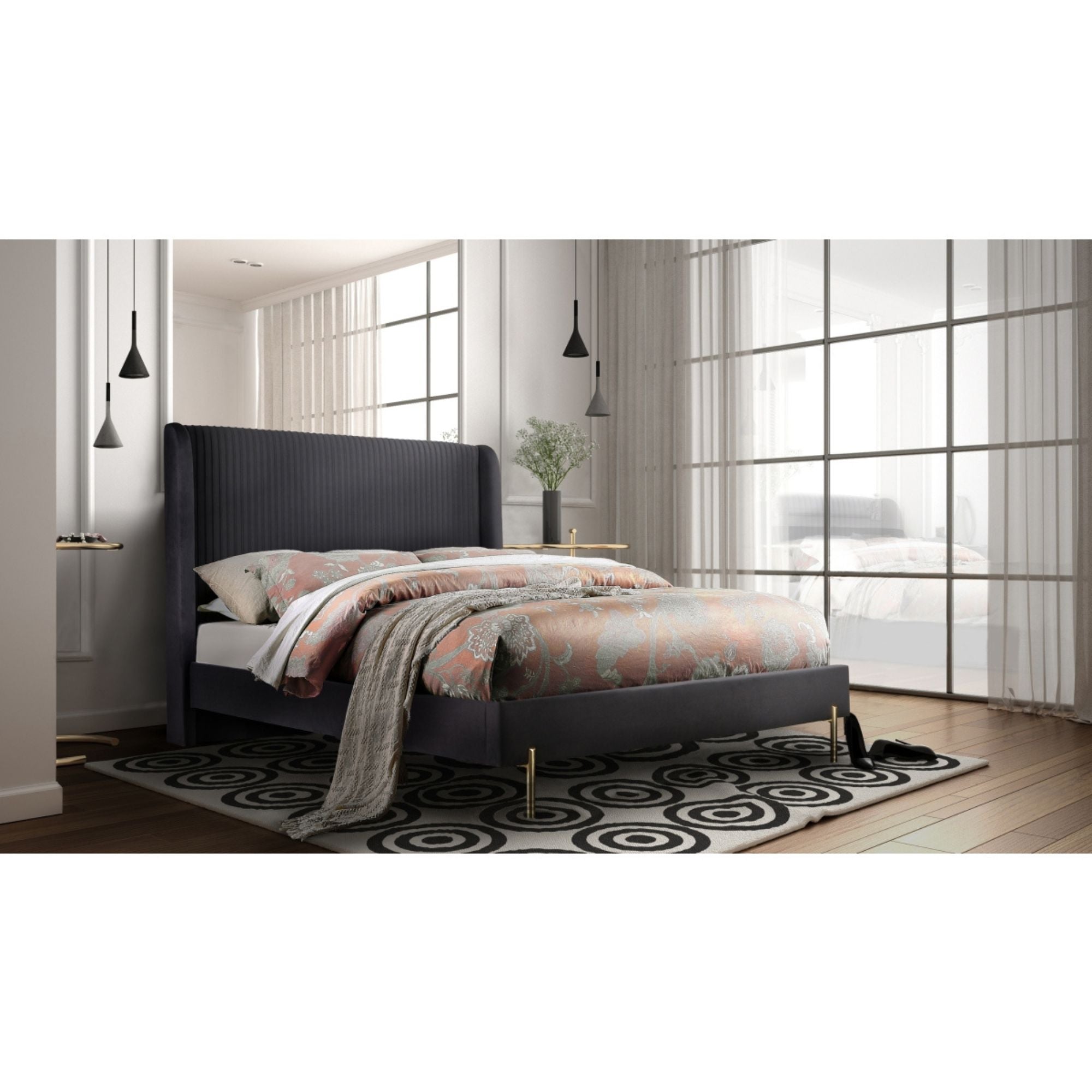 Estelle Queen Platform Bed | CastleUp Experience Centre