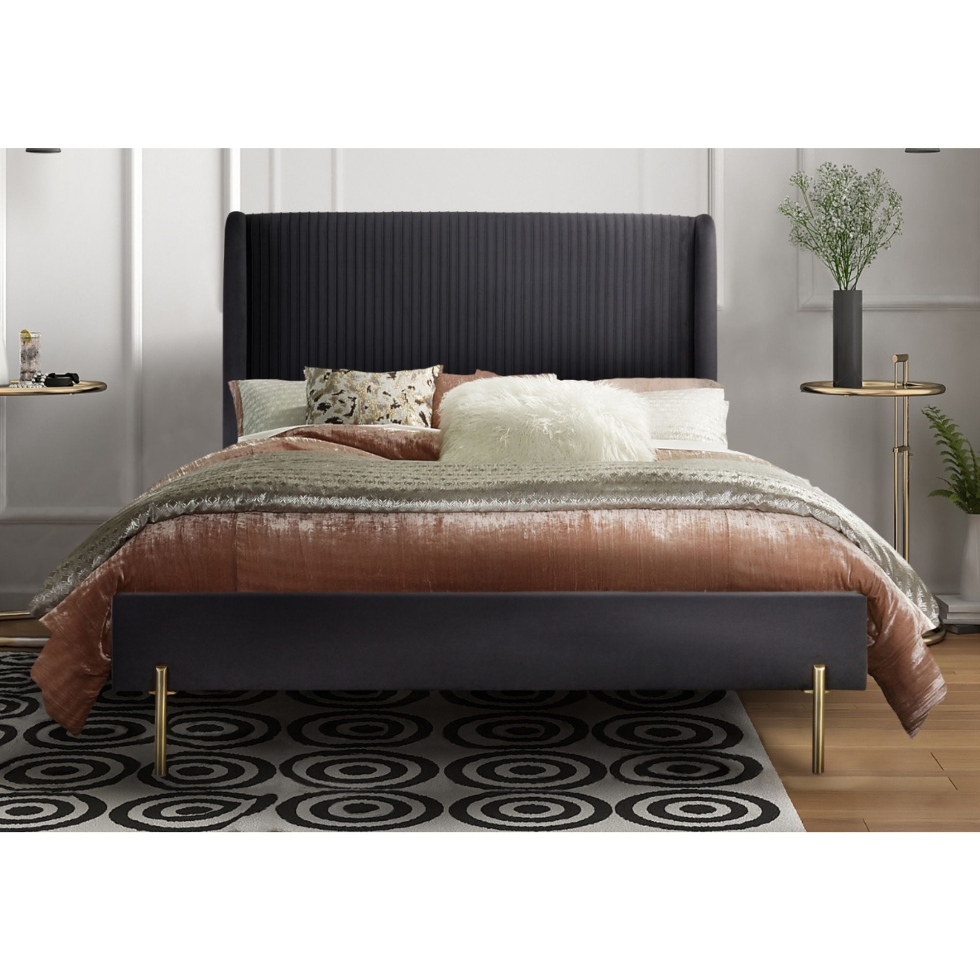 Estelle Queen Platform Bed | CastleUp Experience Centre