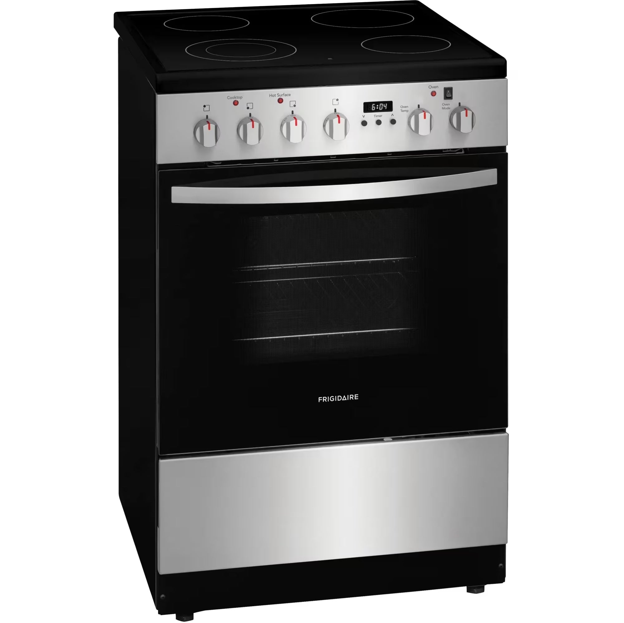 Frigidaire FCFE242CAS 24-Inch Freestanding Electric Range Stainless Steel