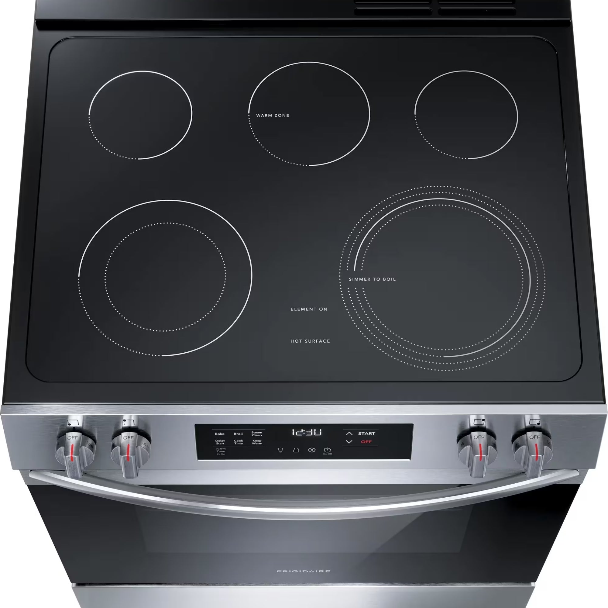 Frigidaire FCFE306CAS 30-Inch Front-Control Electric Range Stainless Steel