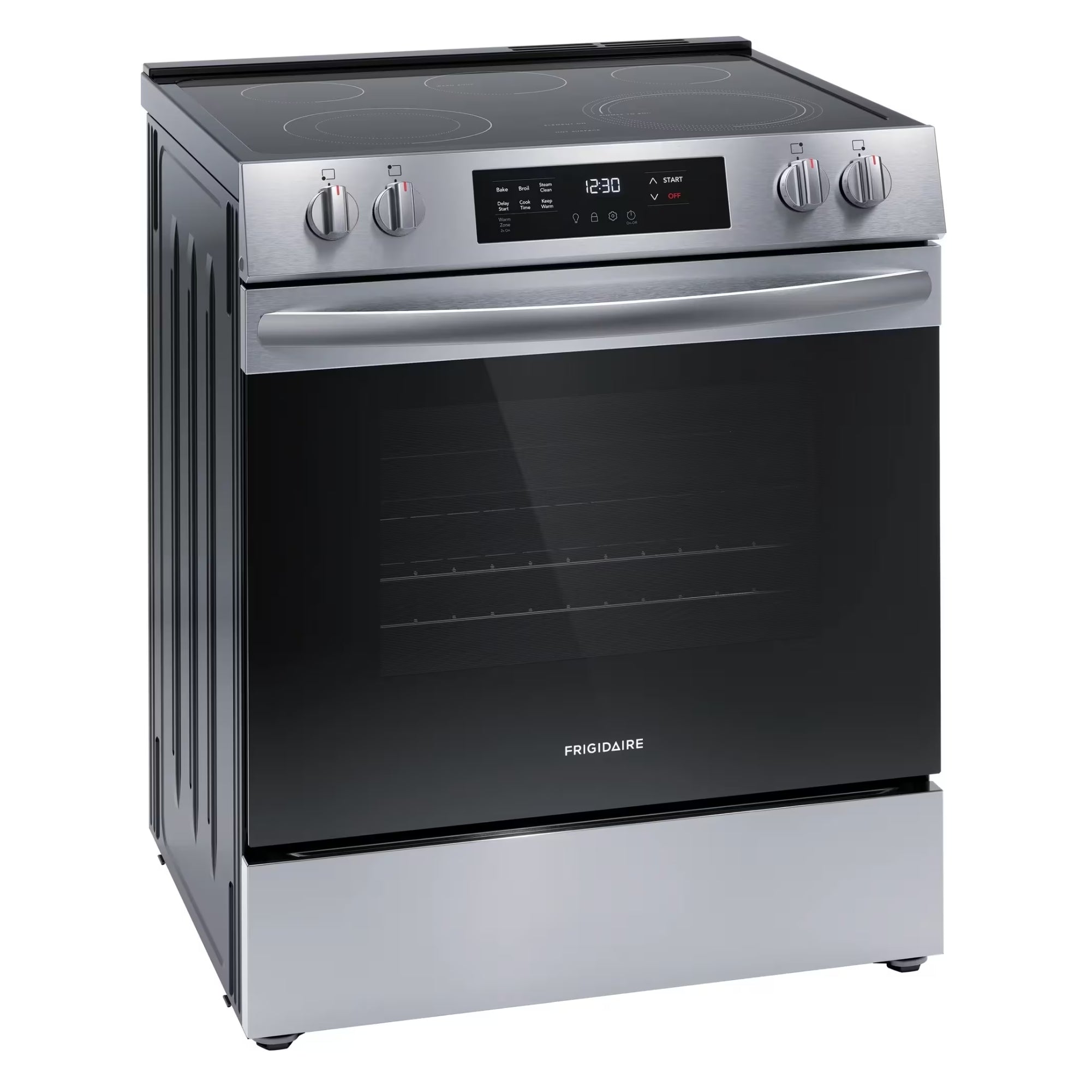 Frigidaire FCFE306CAS 30-Inch Front-Control Electric Range Stainless Steel