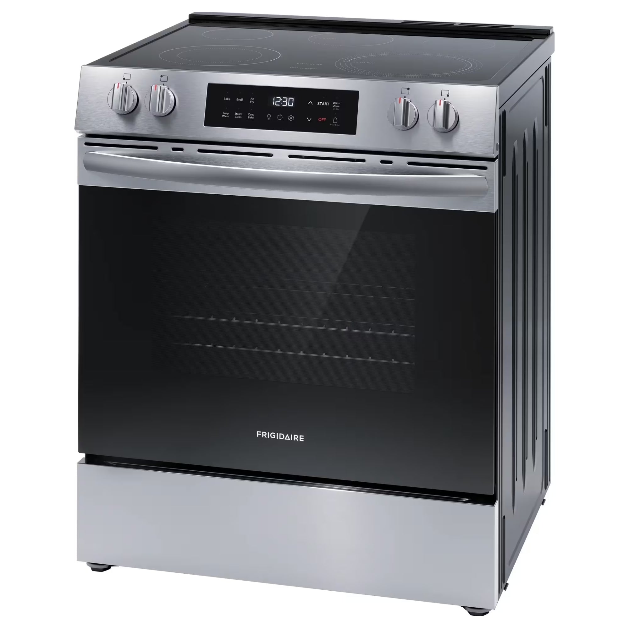 Frigidaire FCFE308CBS 30-Inch Front-Control Electric Range with Air Fry Stainless Steel