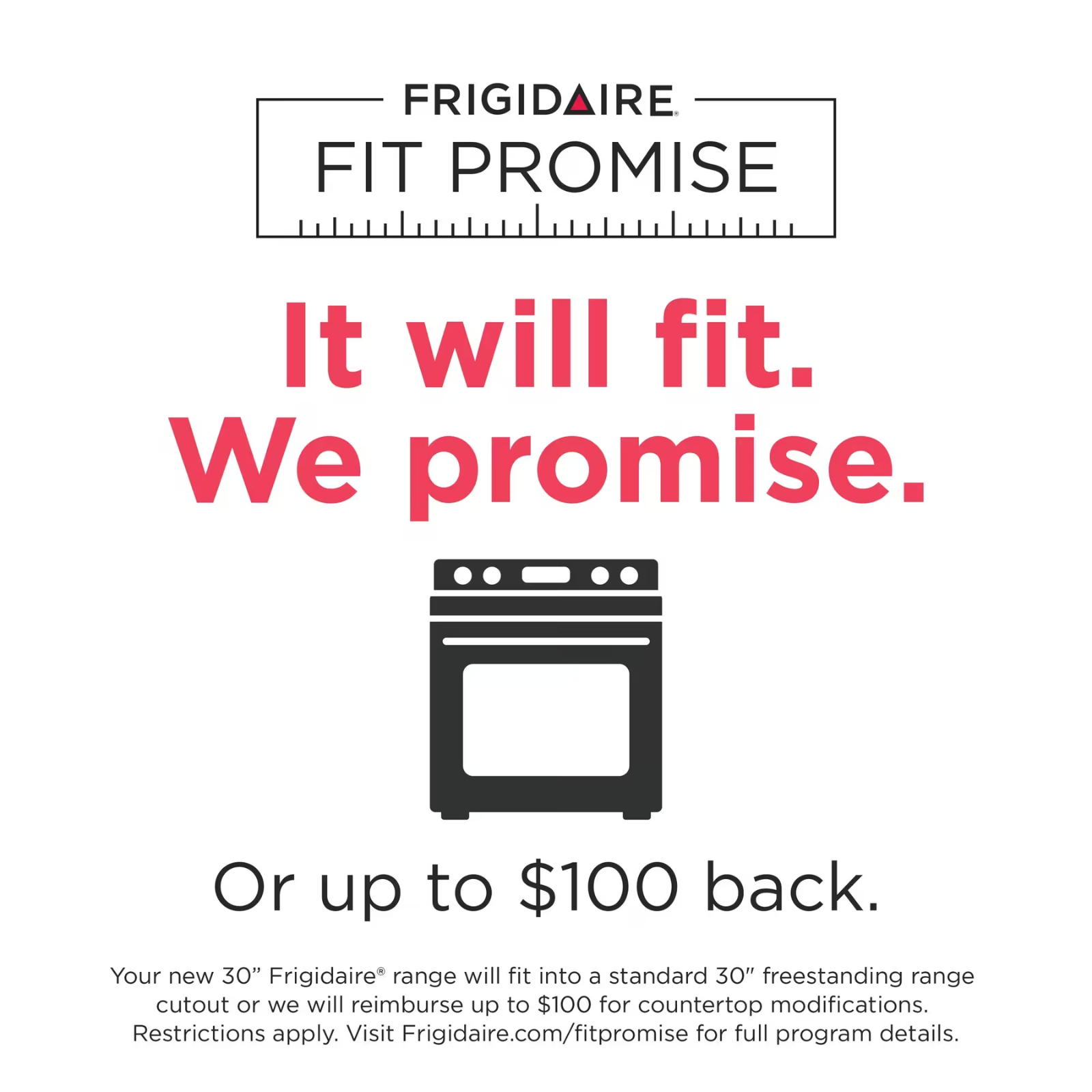 Frigidaire FCFI308CBS 30-Inch Front-Control Induction Range Stainless Steel