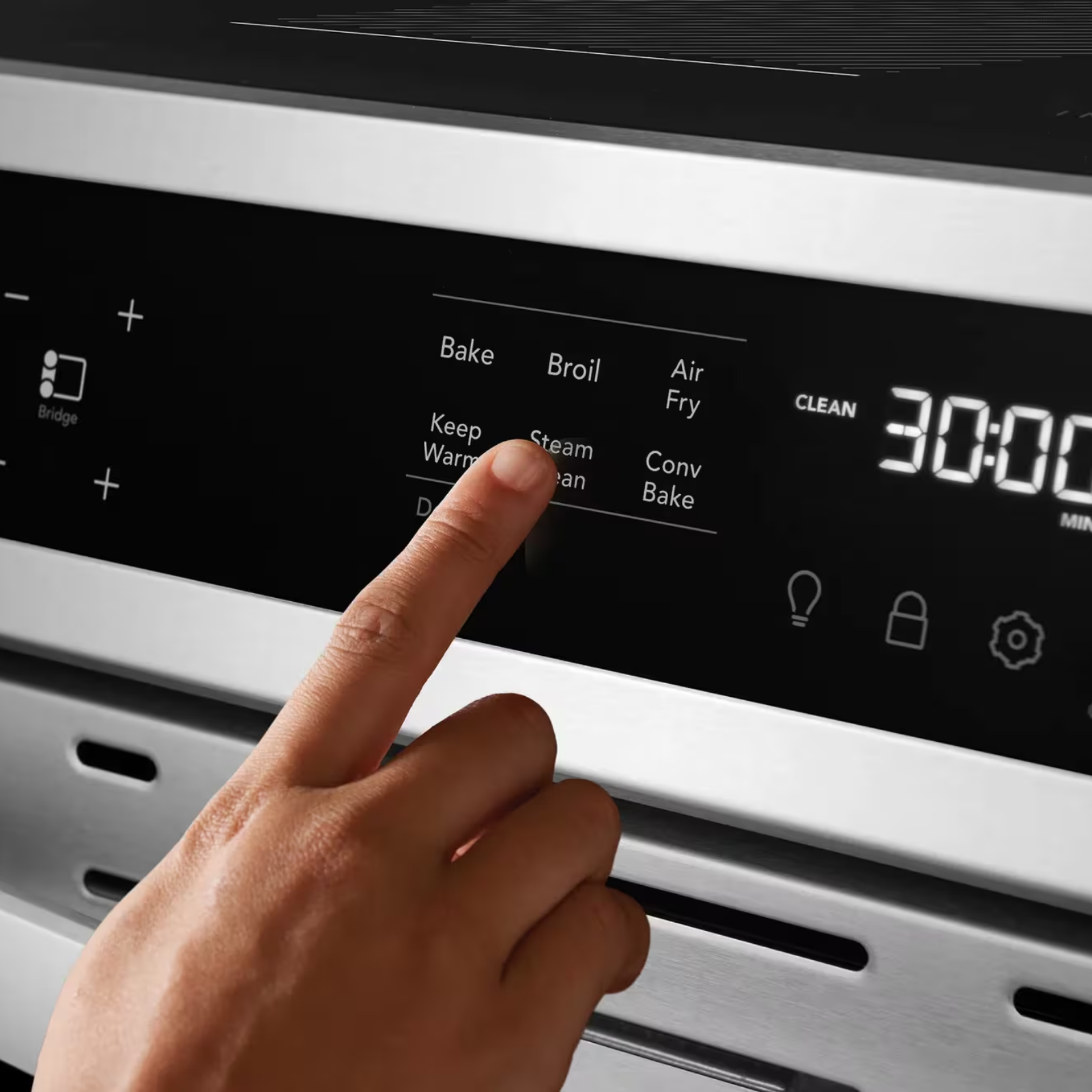 Frigidaire FCFI308CBS 30-Inch Front-Control Induction Range Stainless Steel