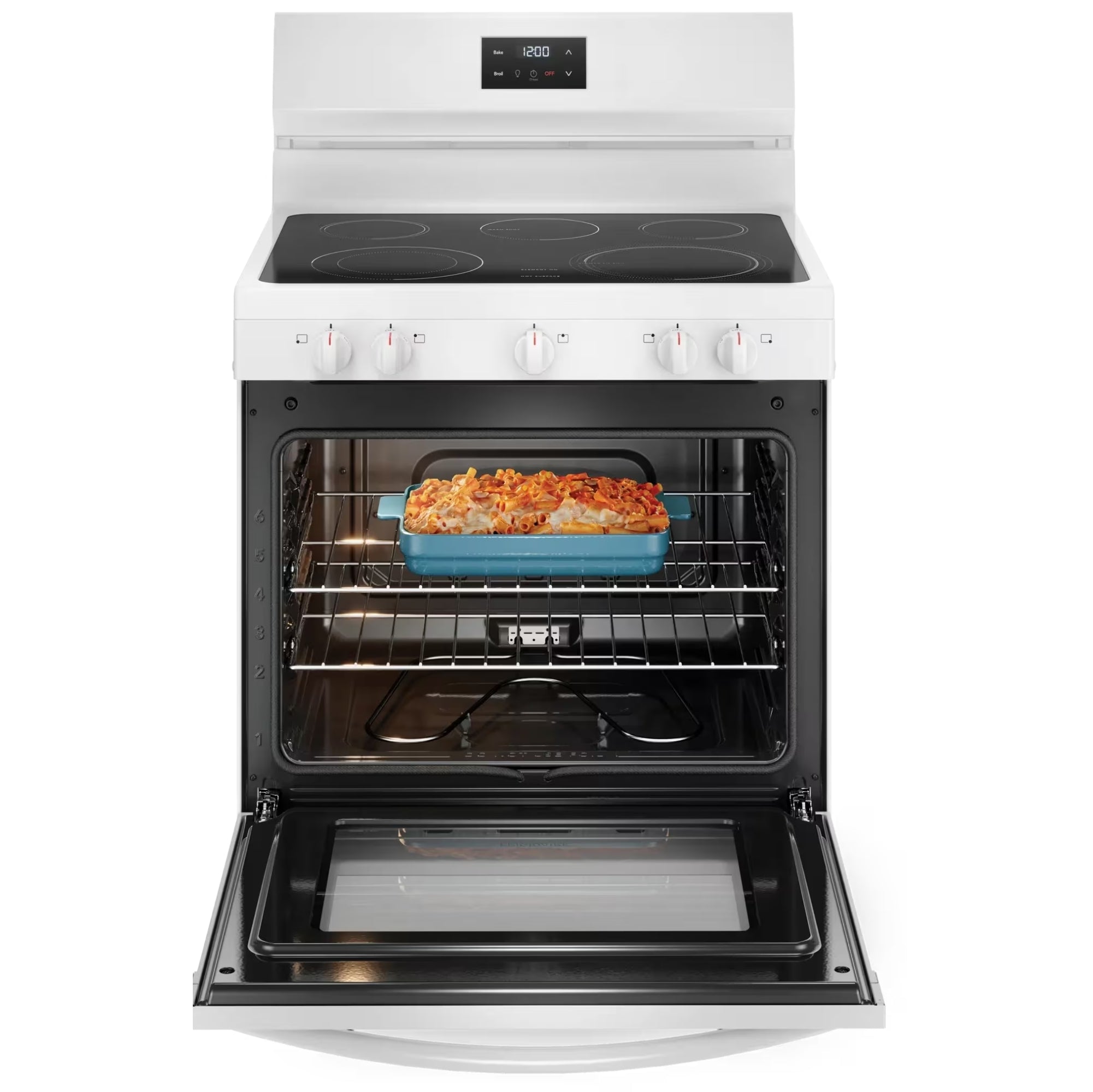 Frigidaire FCRE305CBW 30-Inch Electric Range White