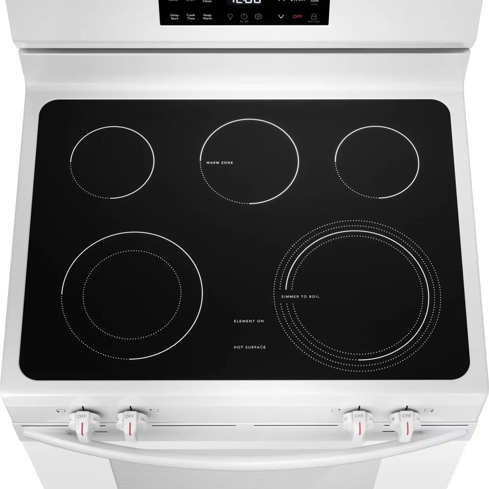Frigidaire FCRE306CAW 30-Inch Electric Range  White