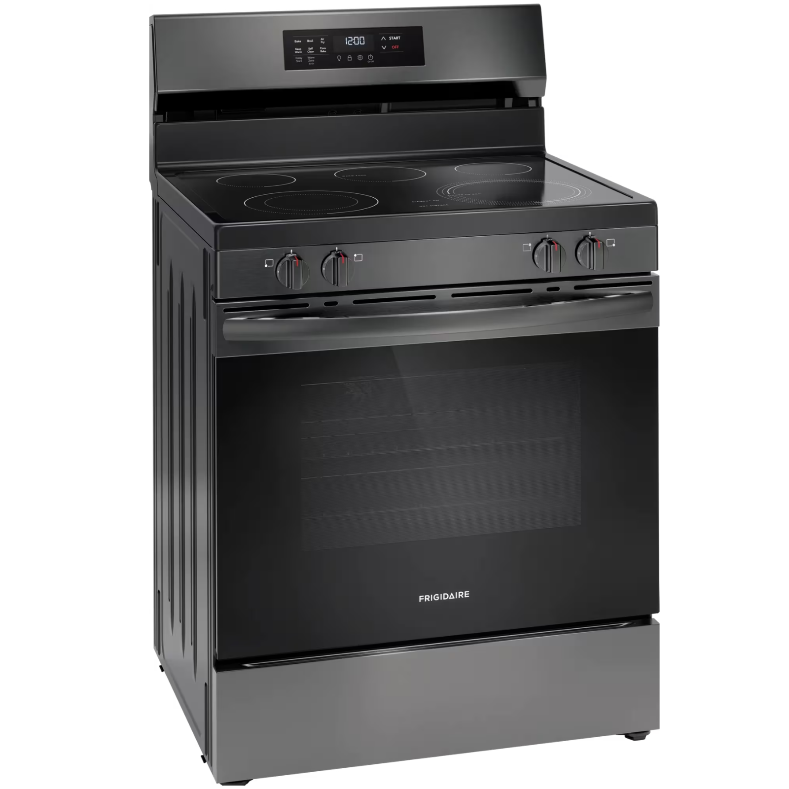 Frigidaire FCRE308CAD 30" Electric Range with Air Fry Black Stainless Steel