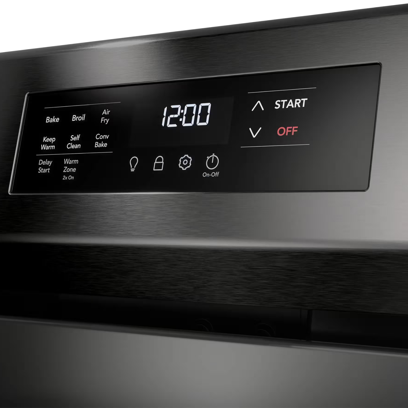 Frigidaire FCRE308CAD 30" Electric Range with Air Fry Black Stainless Steel