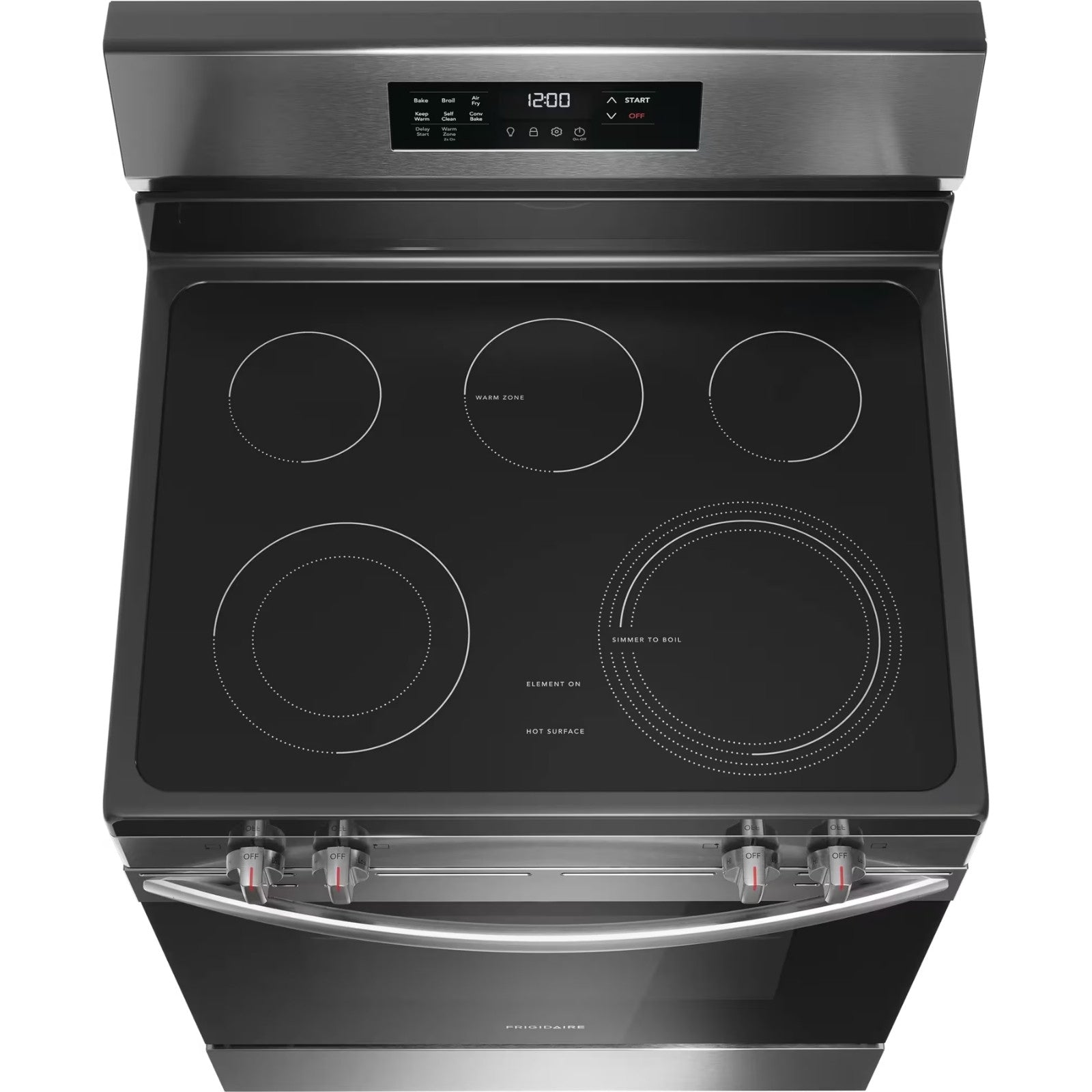 Frigidaire FCRE308CAS 30" Electric Range with Air Fry Stainless Steel