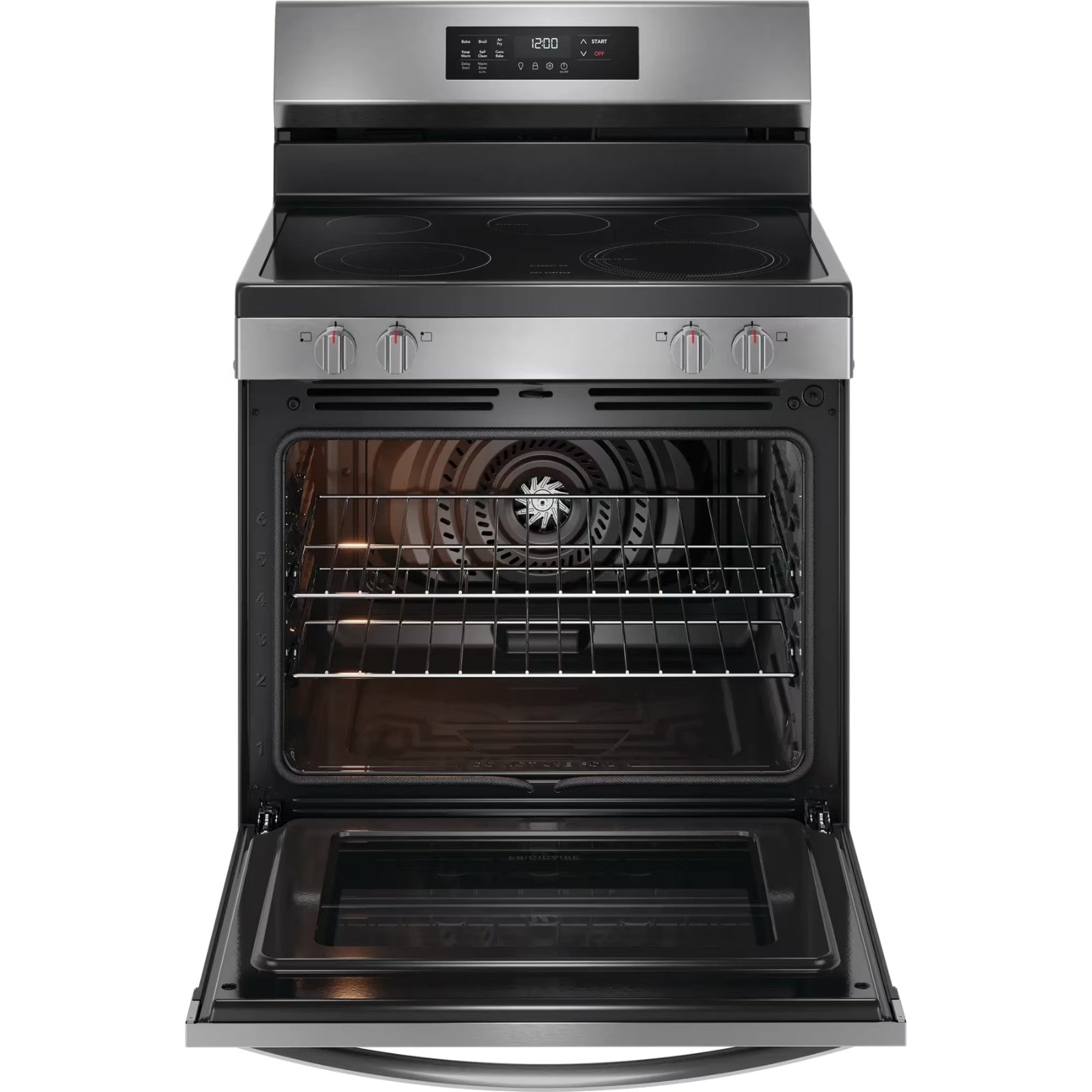 Frigidaire FCRE308CAS 30" Electric Range with Air Fry Stainless Steel
