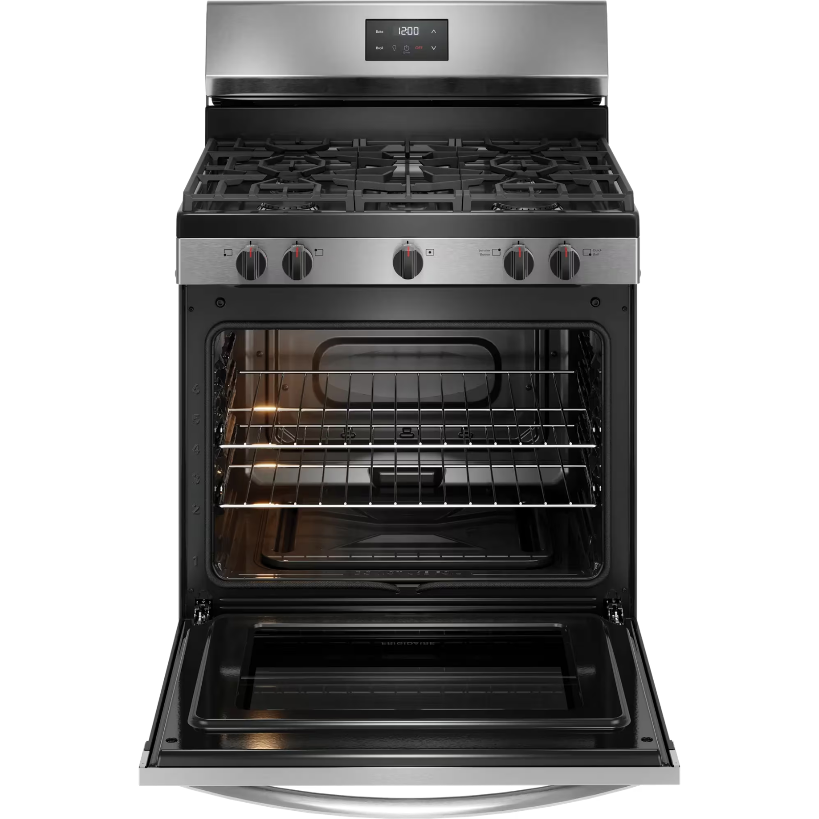 Frigidaire FCRG3052BS 30-Inch Freestanding Gas Range Stainless Steel