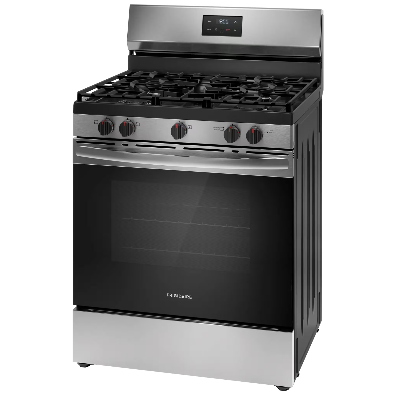 Frigidaire FCRG3052BS 30-Inch Freestanding Gas Range Stainless Steel