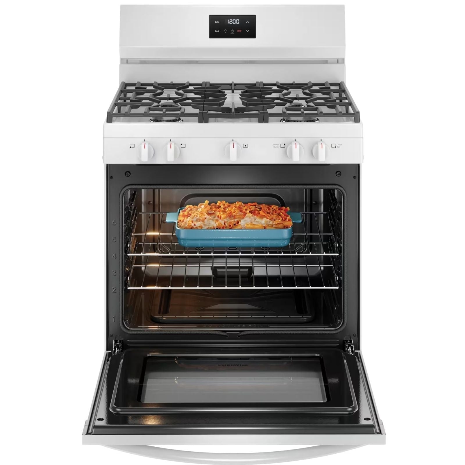 Frigidaire FCRG3052BW 30-Inch Gas Range White