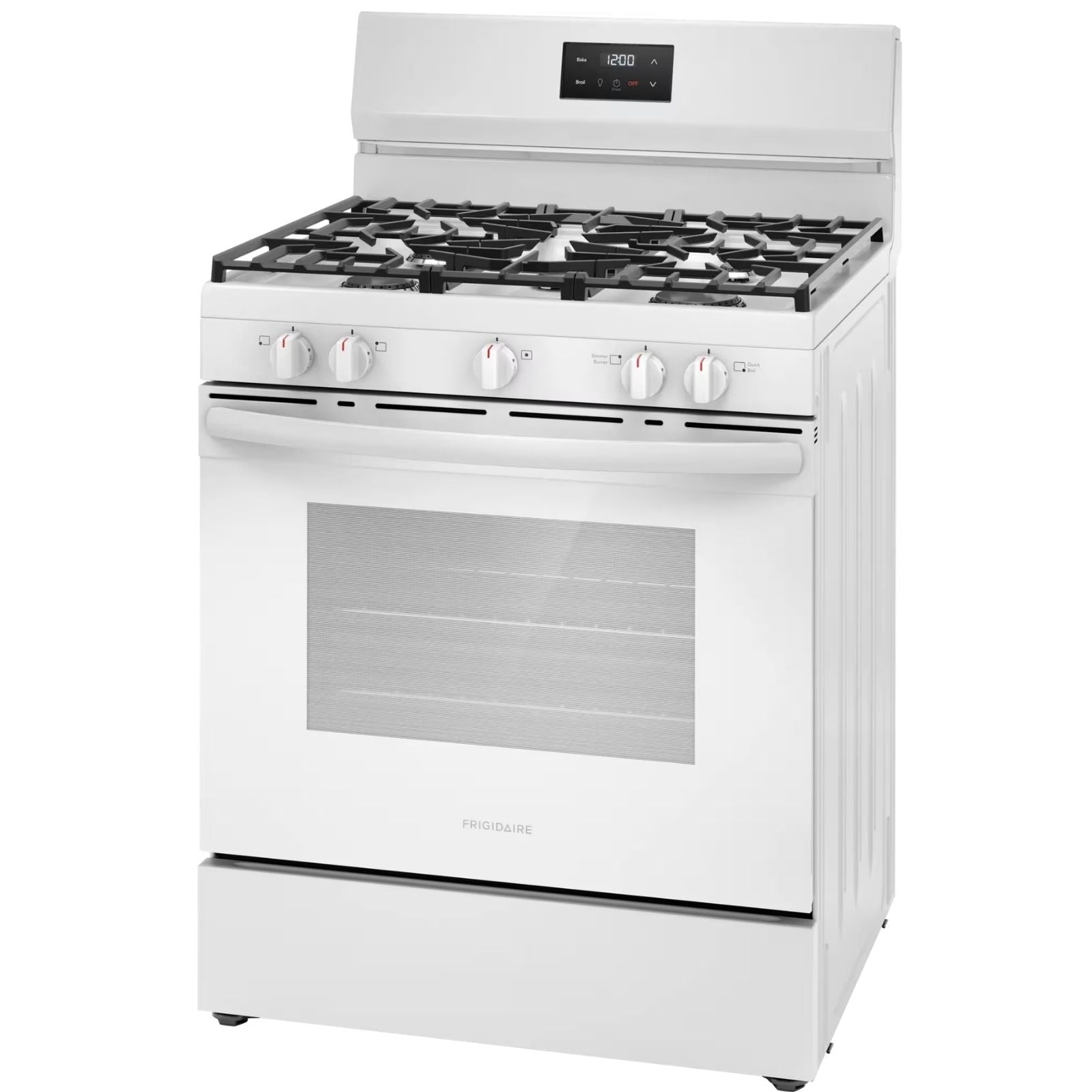 Frigidaire FCRG3052BW 30-Inch Gas Range White