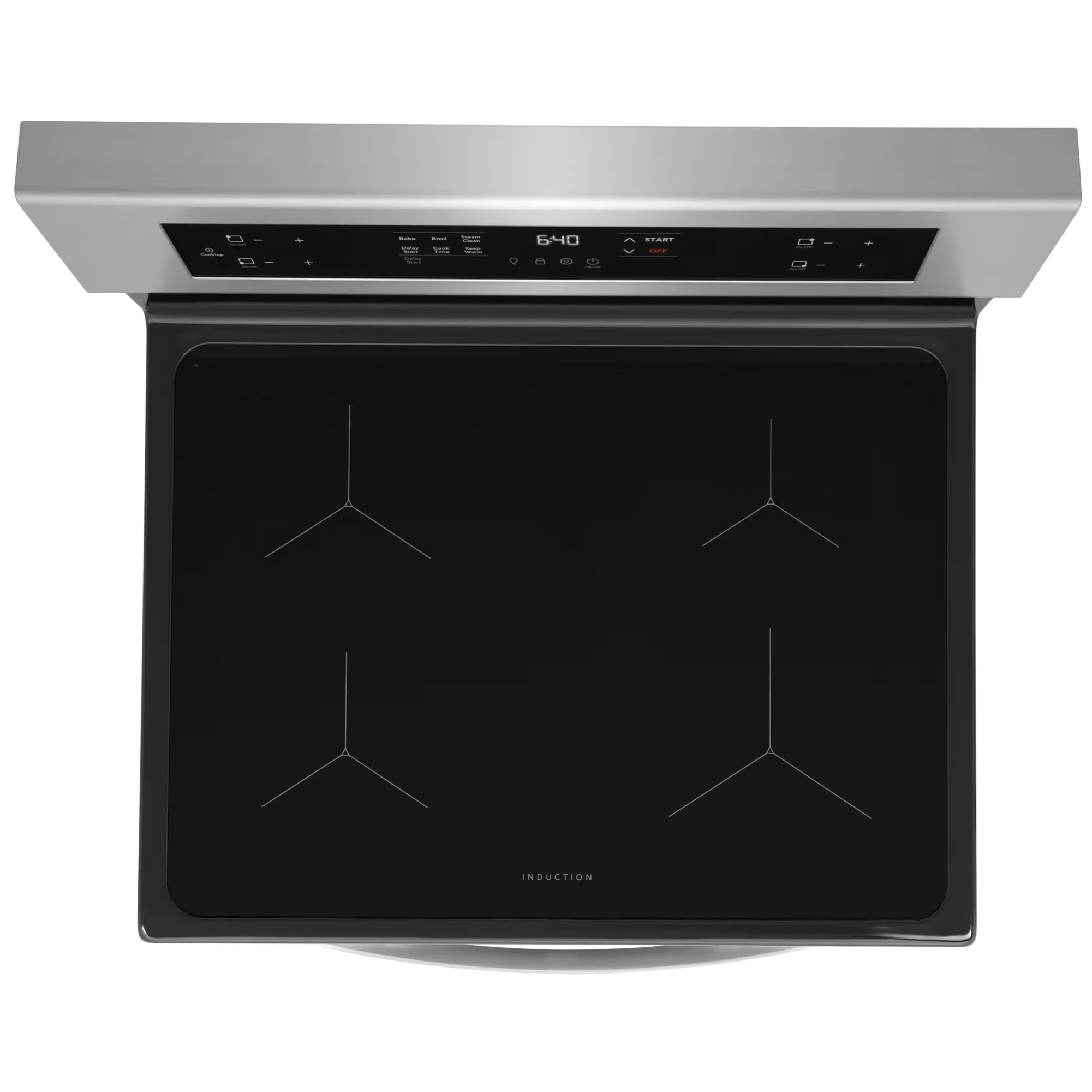 Frigidaire FCRI306CAS 30-Inch Rear-Control Induction Range Stainless Steel