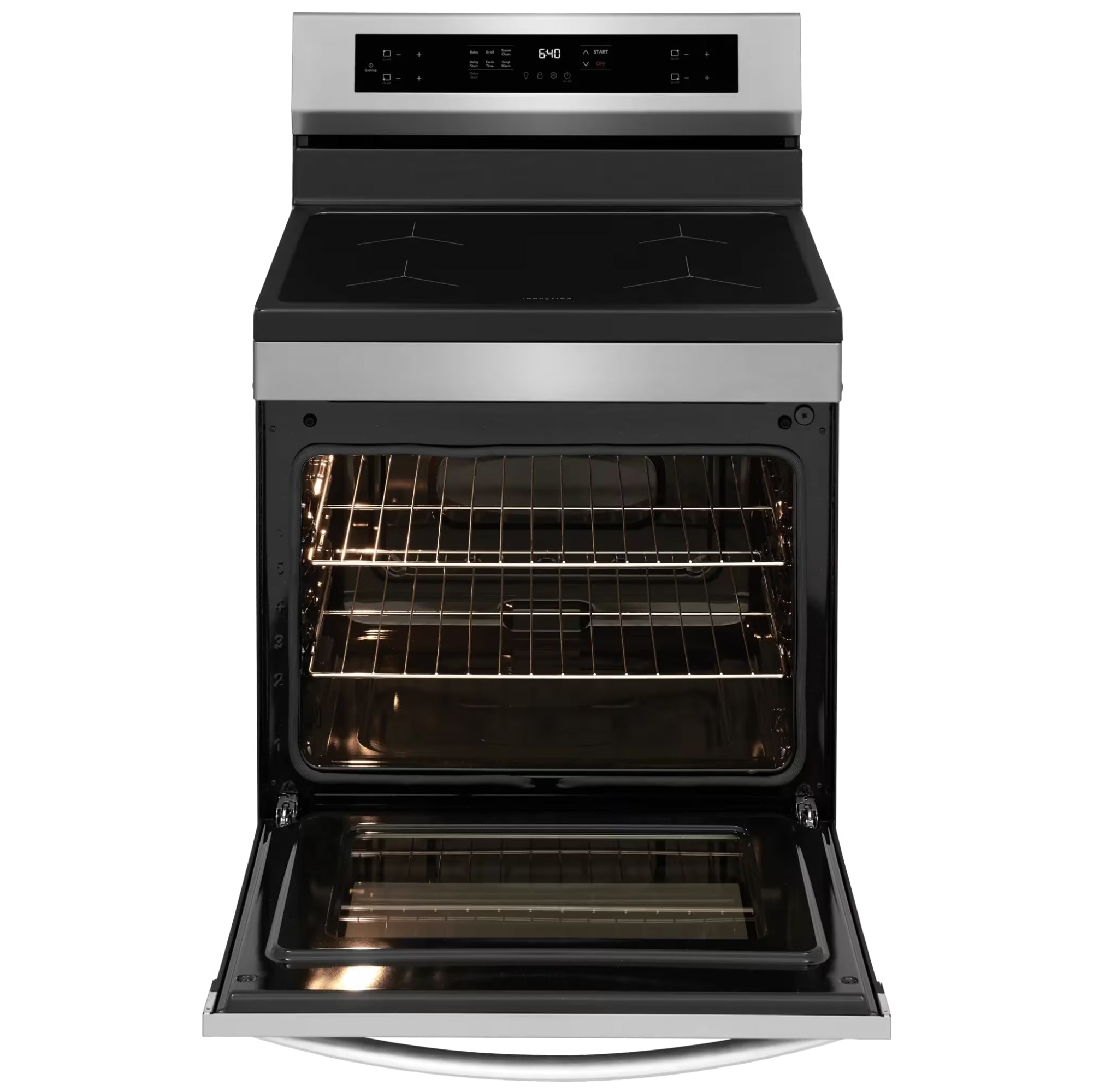 Frigidaire FCRI306CAS 30-Inch Rear-Control Induction Range Stainless Steel