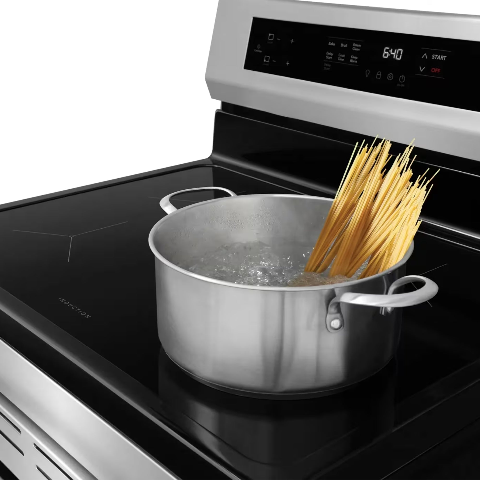 Frigidaire FCRI306CAS 30-Inch Rear-Control Induction Range Stainless Steel