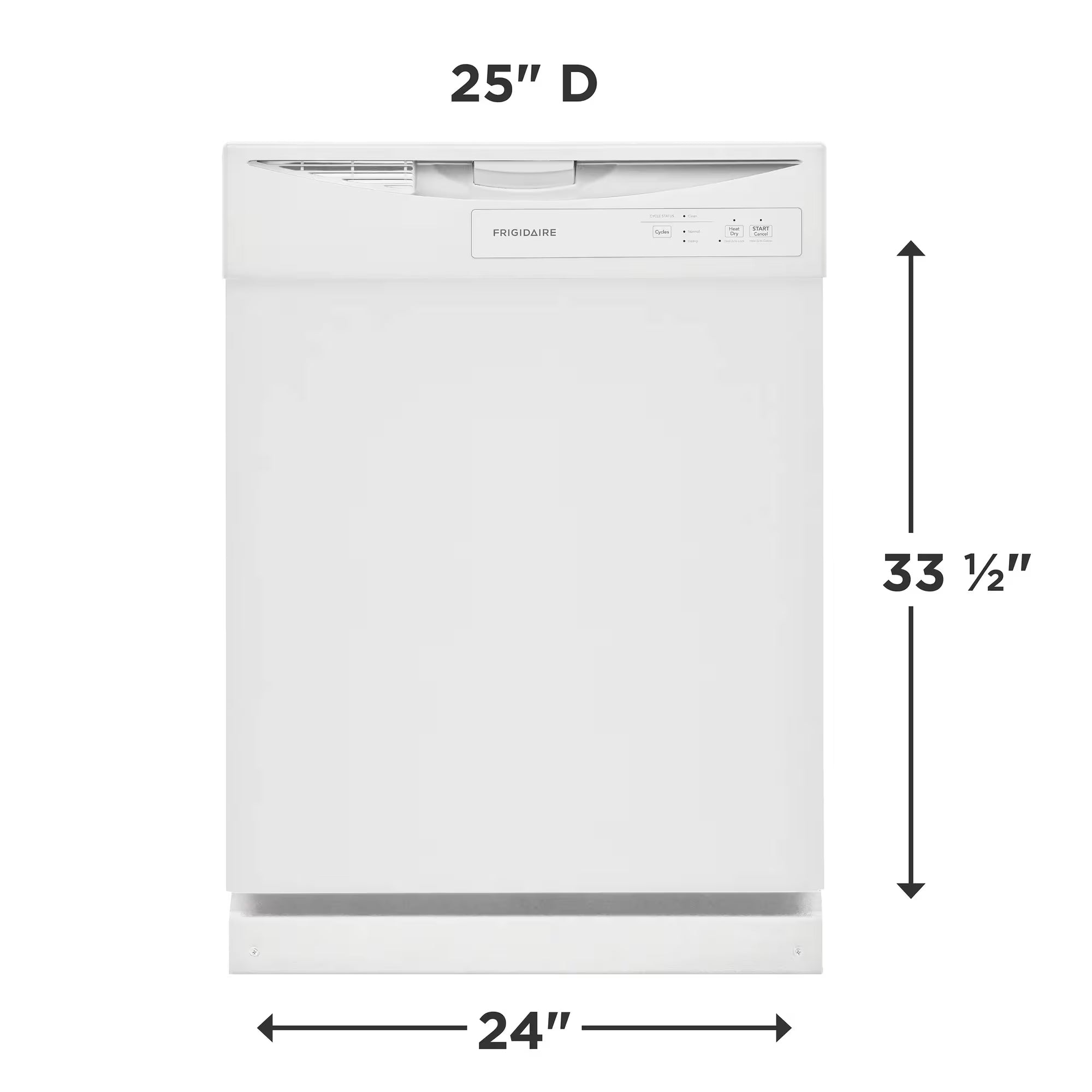 Frigidaire FDPC4221AW 24-Inch Built-In Dishwasher White