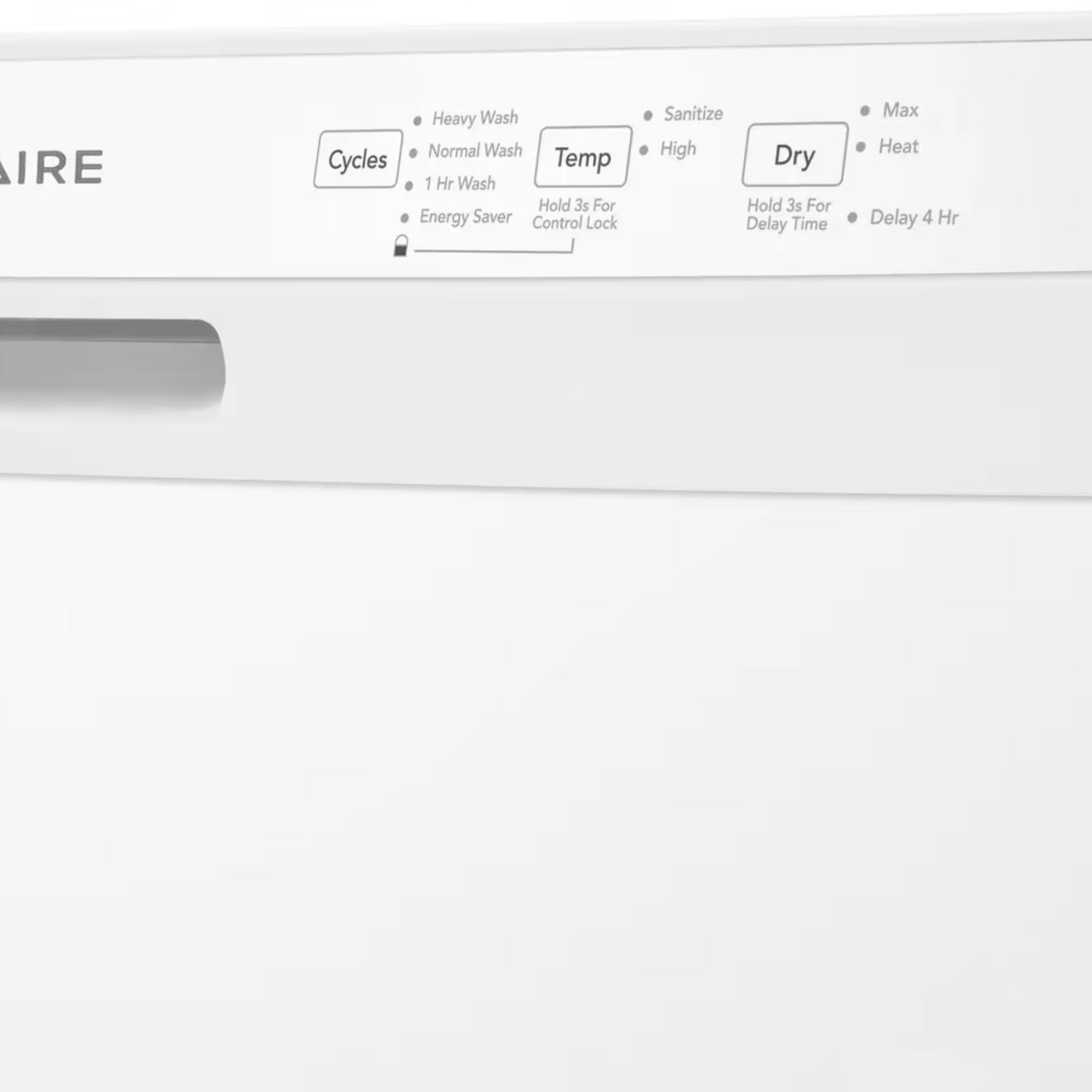 Frigidaire FDPC4314AW 24-Inch Built-In Dishwasher White