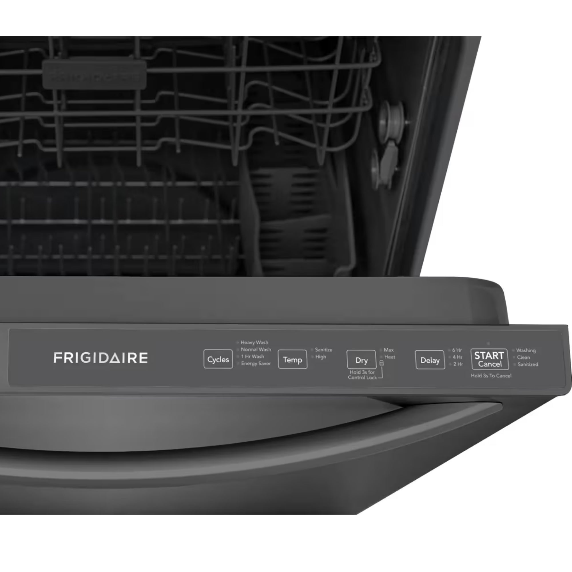 Frigidaire FDPH4316AD 24-Inch Built-In Dishwasher Black Stainless Steel