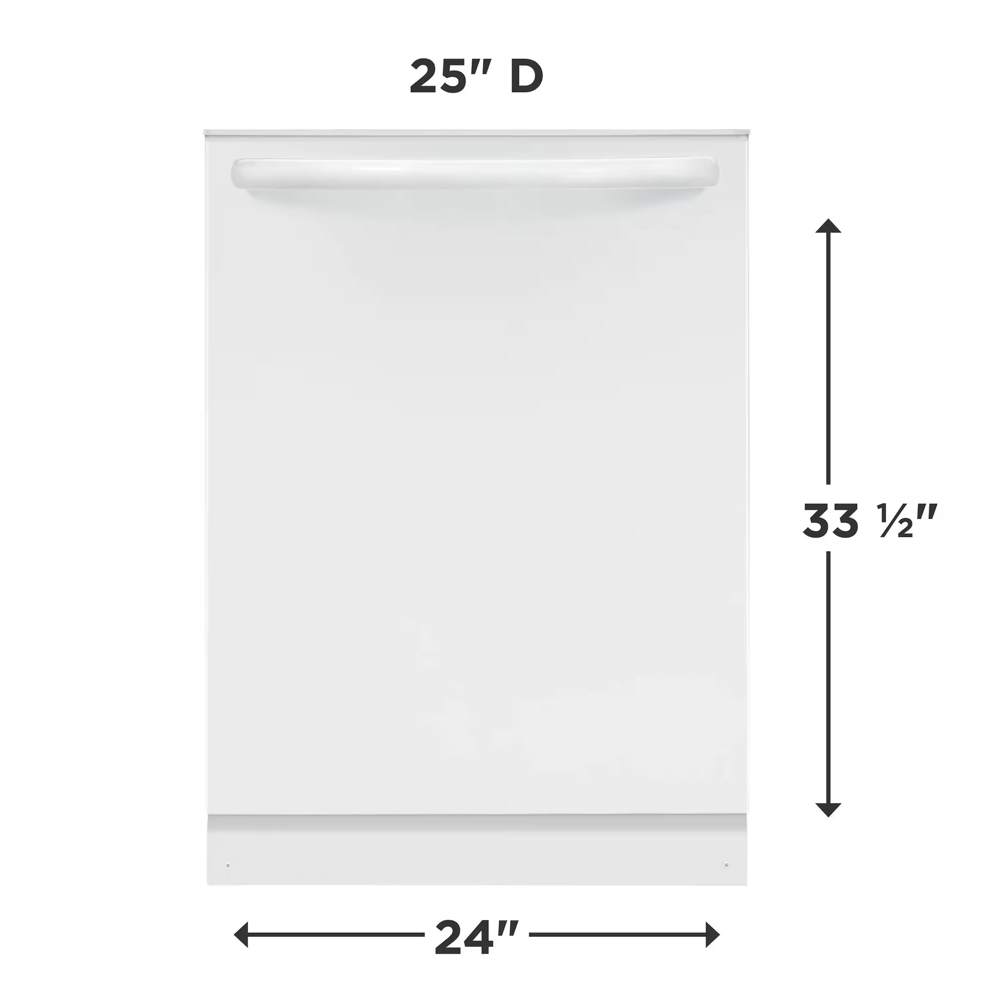 Frigidaire FDPH4316AW 24-Inch Built-In Dishwasher White