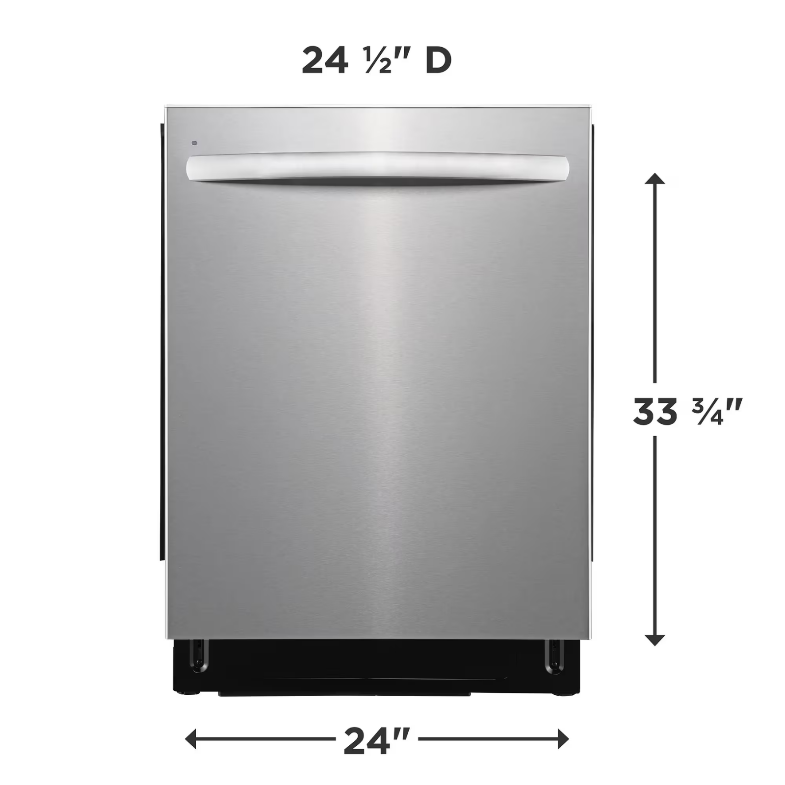 Frigidaire FDSH4502BF 24" Dishwasher Stainless Steel