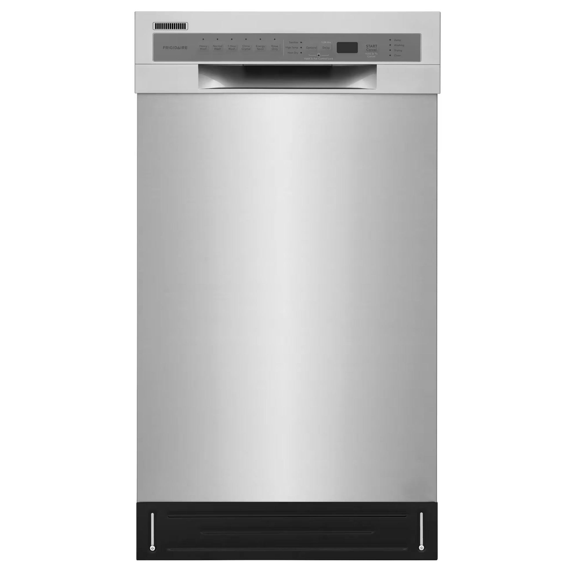 Frigidaire FFBD1831US 18-Inch Built-In Dishwasher with Sanitize Option Stainless Steel