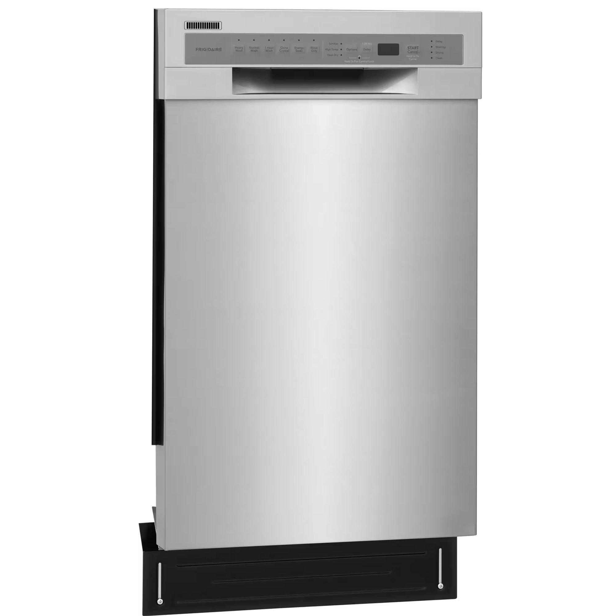 Frigidaire FFBD1831US 18-Inch Built-In Dishwasher with Sanitize Option Stainless Steel