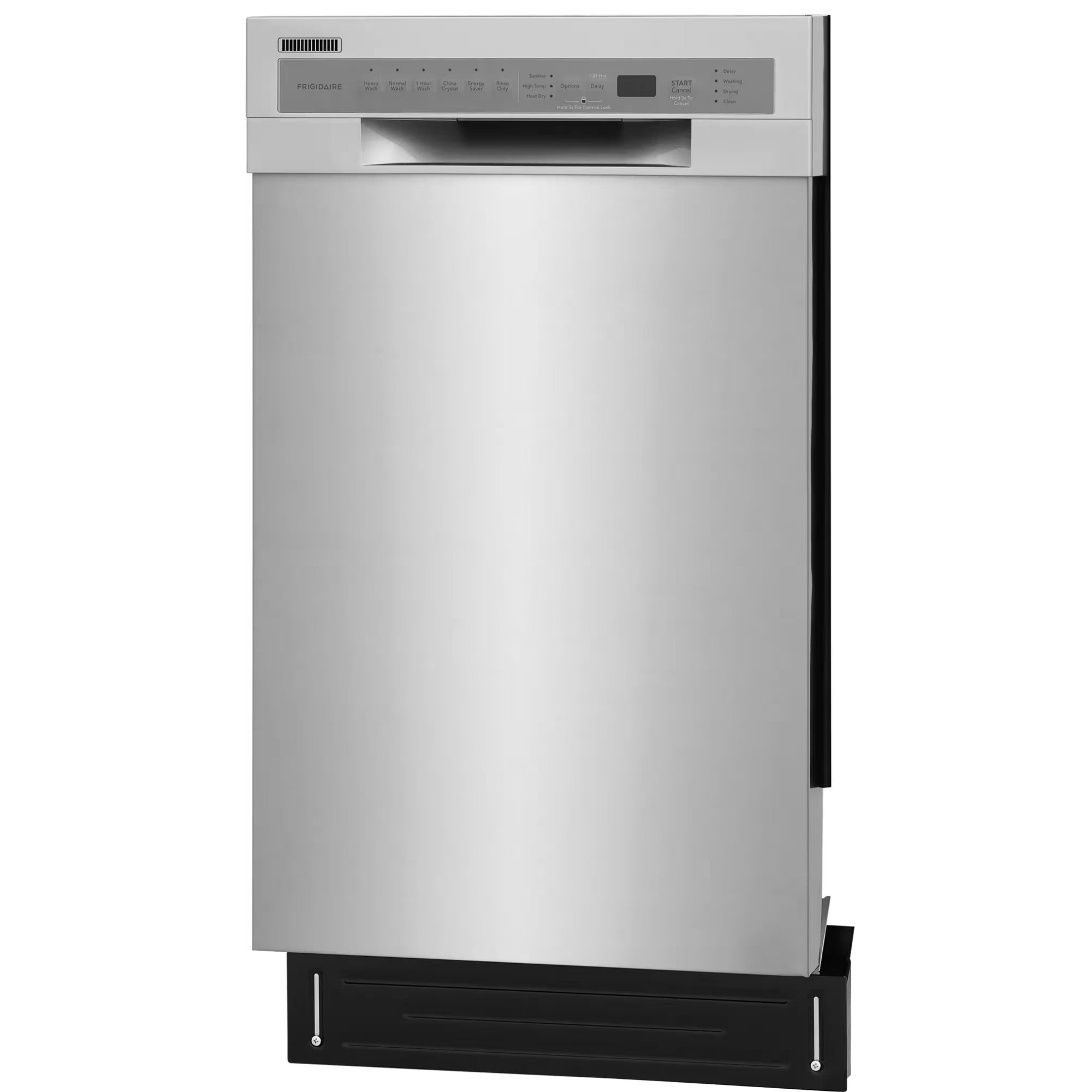 Frigidaire FFBD1831US 18-Inch Built-In Dishwasher with Sanitize Option Stainless Steel