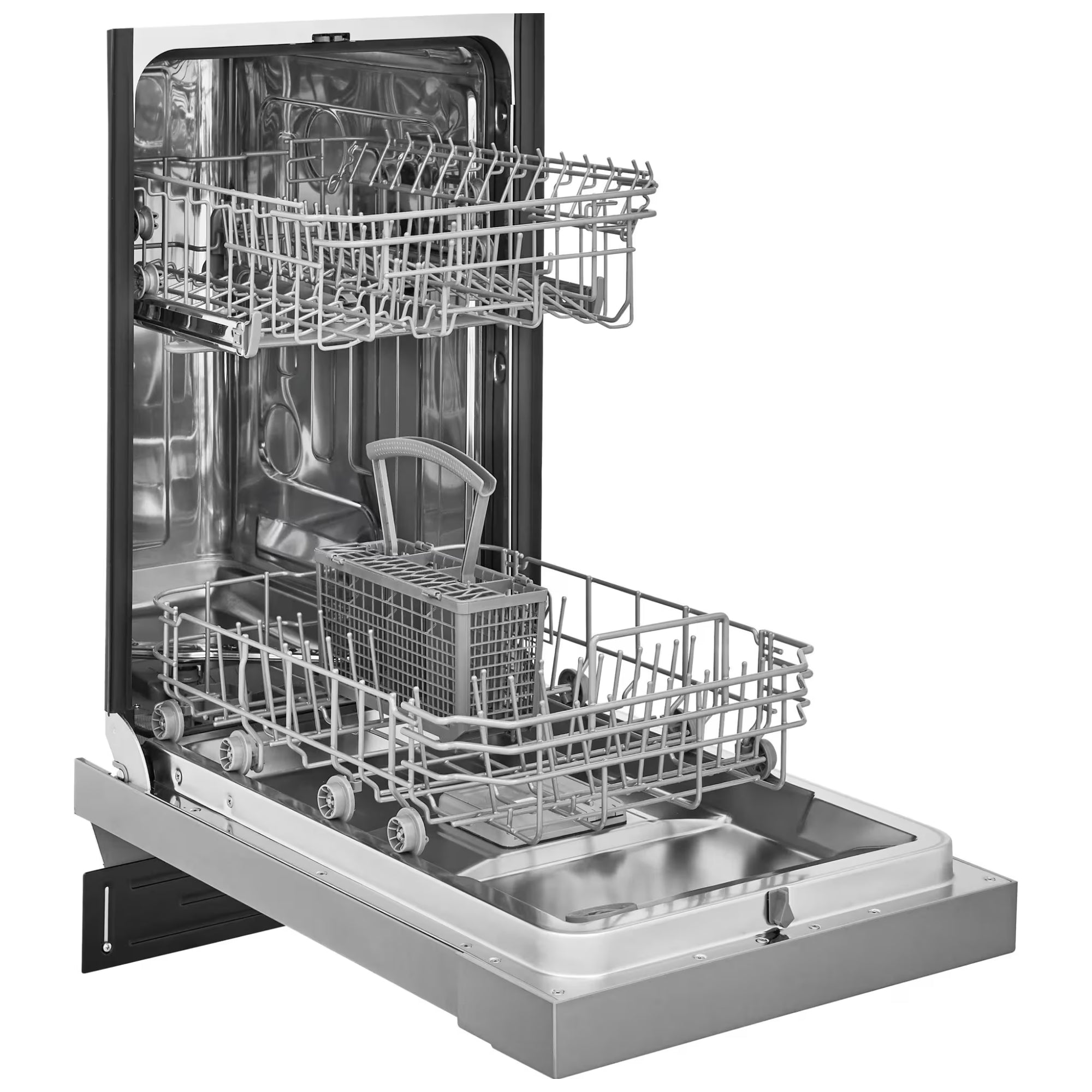 Frigidaire FFBD1831US 18-Inch Built-In Dishwasher with Sanitize Option Stainless Steel