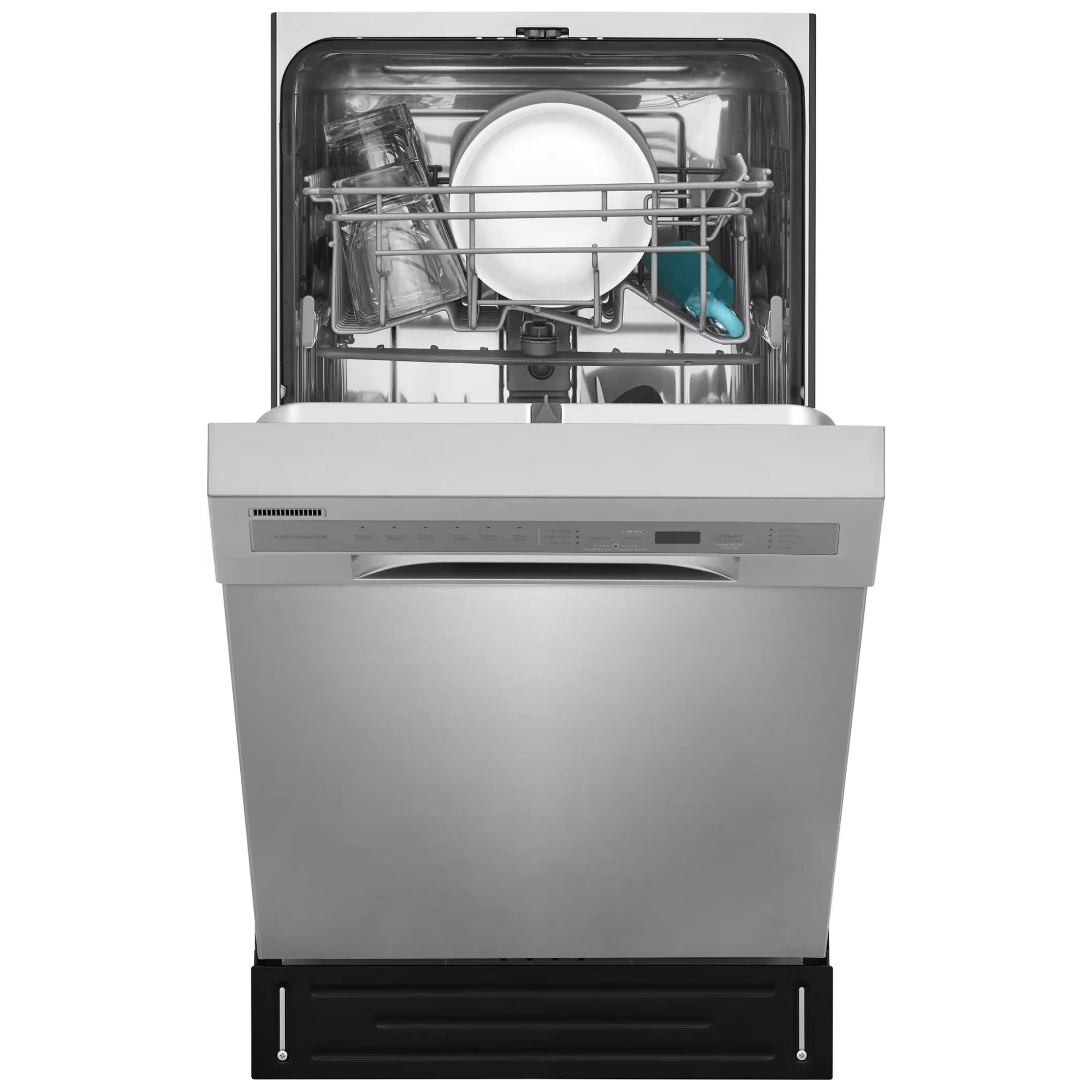 Frigidaire FFBD1831US 18-Inch Built-In Dishwasher with Sanitize Option Stainless Steel