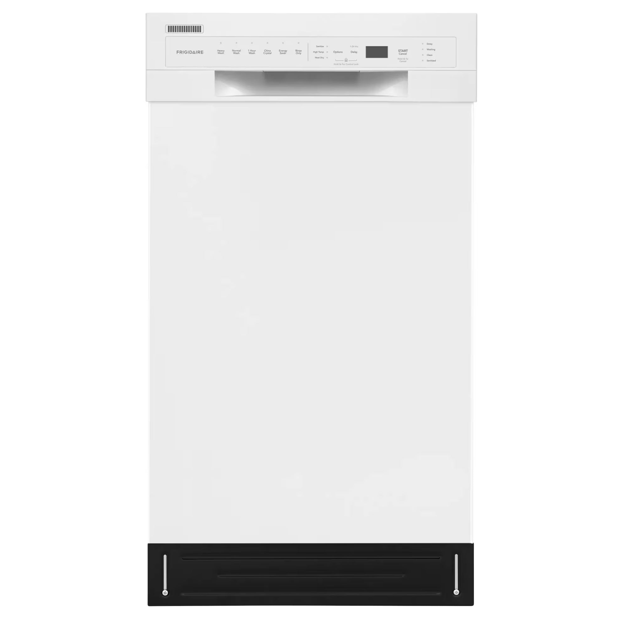 Frigidaire FFBD1831UW 18-Inch Built-In Dishwasher with Sanitize Option White