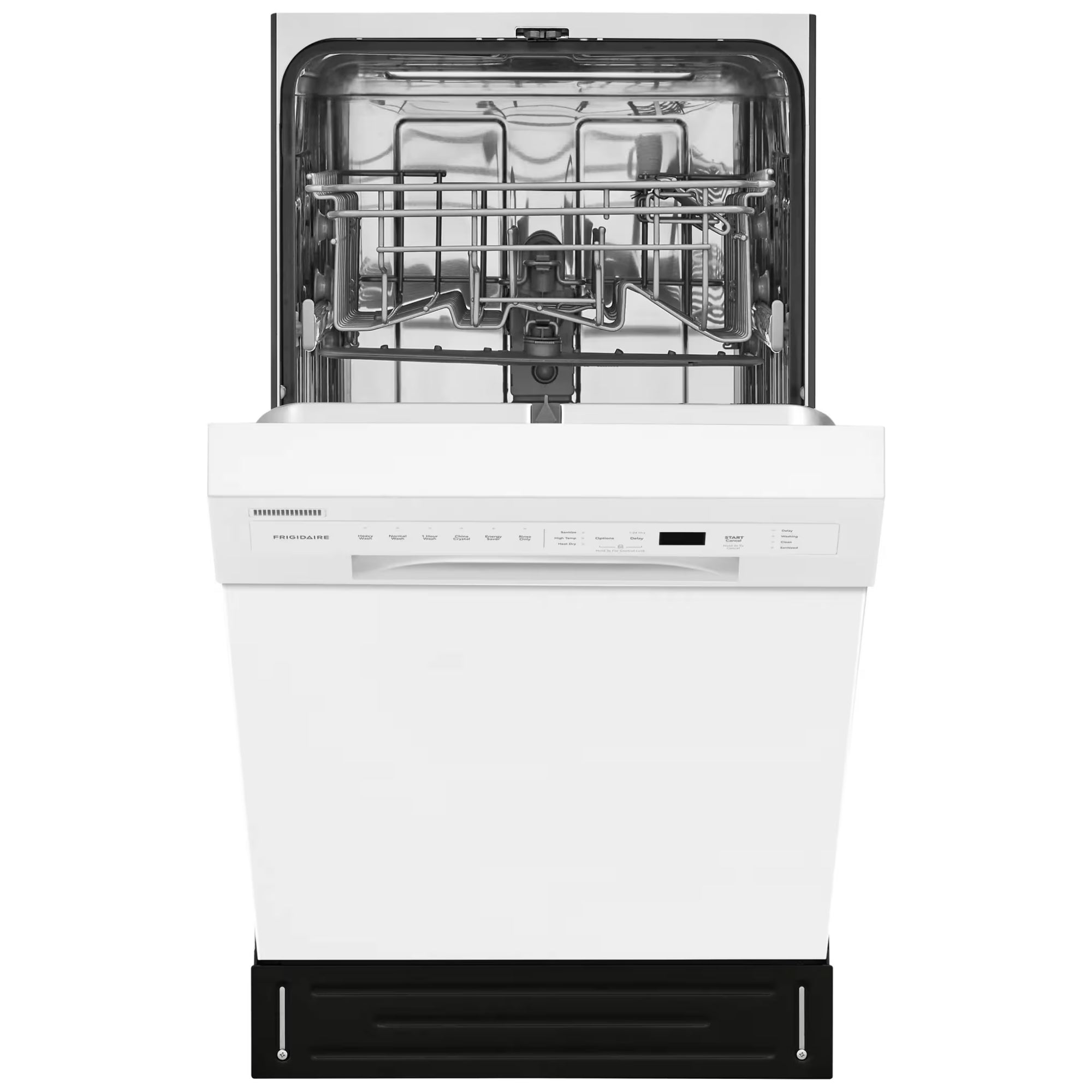Frigidaire FFBD1831UW 18-Inch Built-In Dishwasher with Sanitize Option White