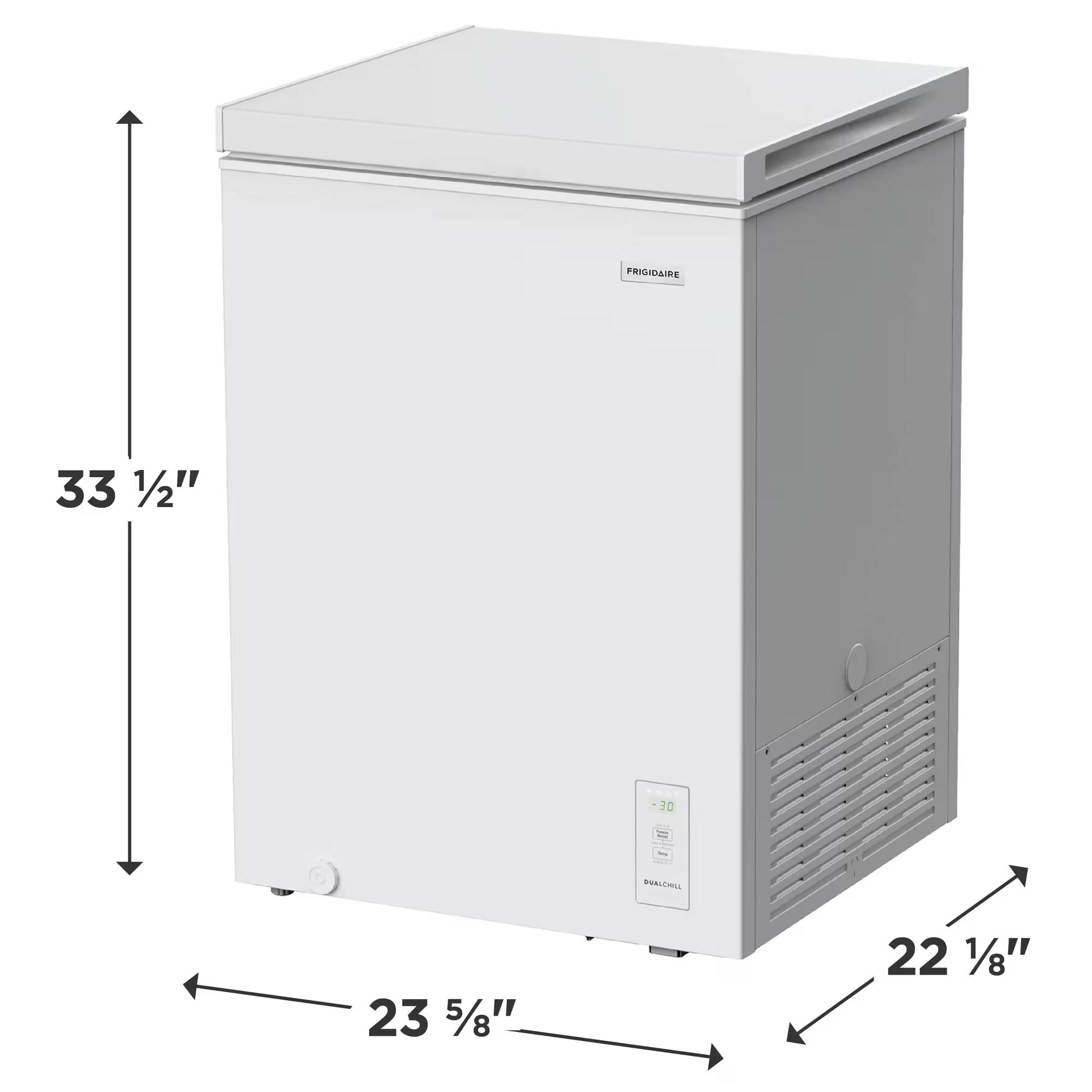 Frigidaire FFCS0562AW 5.1 Cu. Ft. Convertible Chest Freezer White