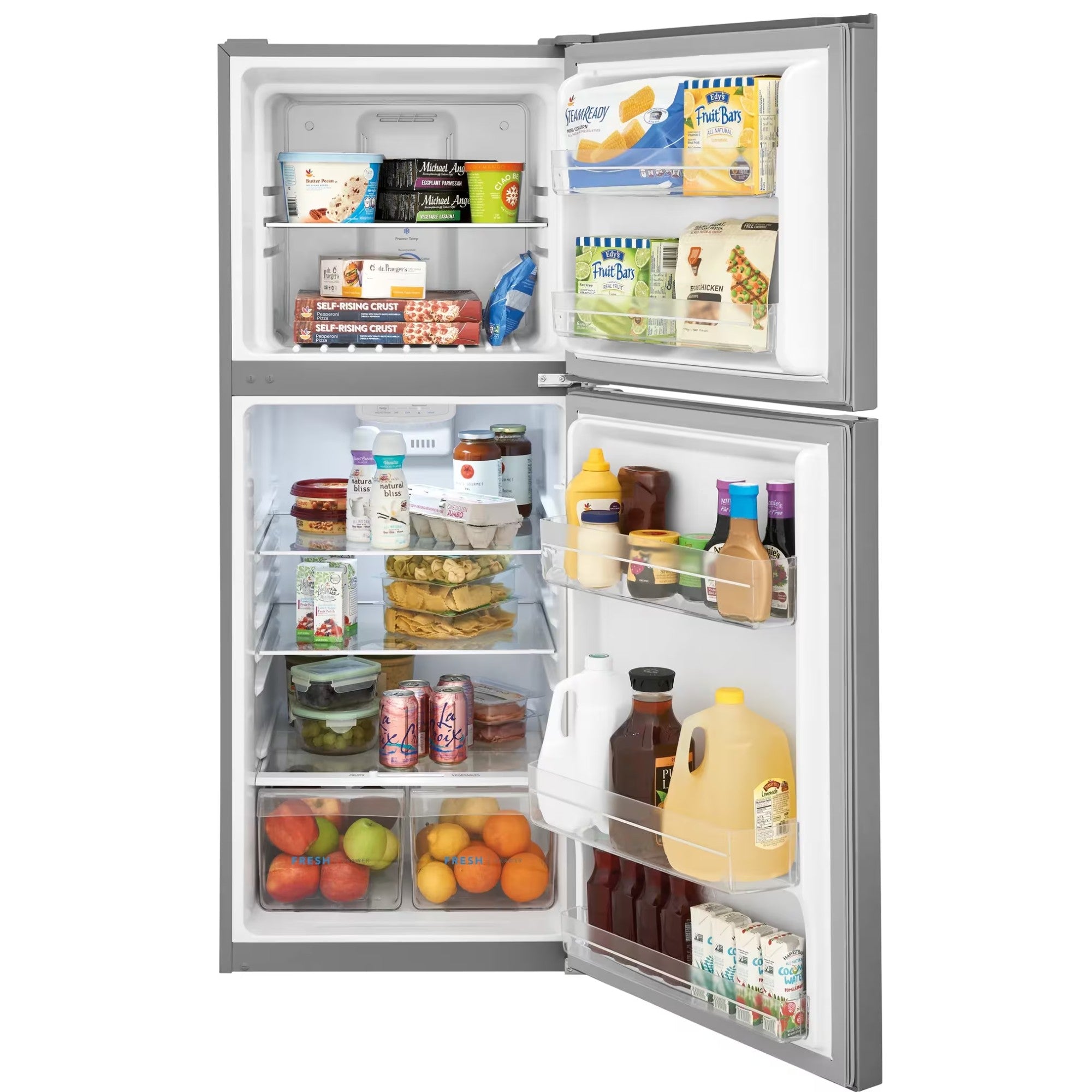 Frigidaire FFET1222UV 12 Cu. Ft. Top Freezer Apartment-Size Refrigerator