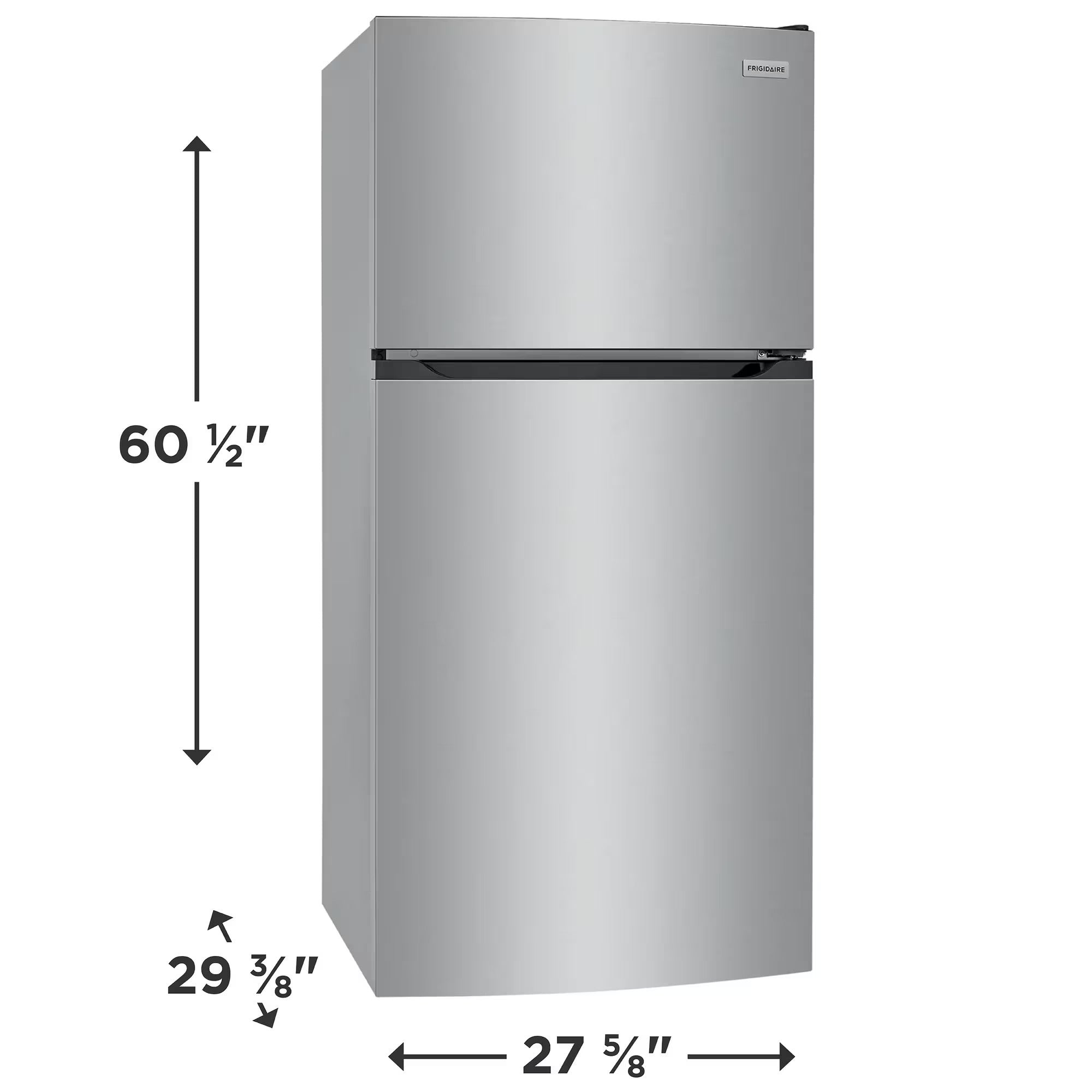 Frigidaire FFHT1425VV 28" 14 Cu. Ft. Top Freezer Refrigerator Stainless Steel