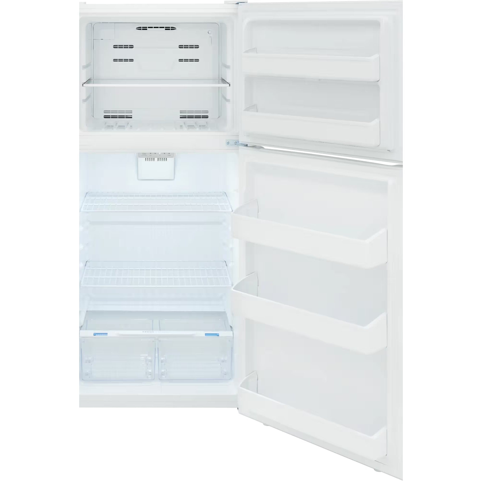 Frigidaire FFHT1814YW 30" 18 Cu. Ft. Garage Ready Top Freezer Refrigerator White