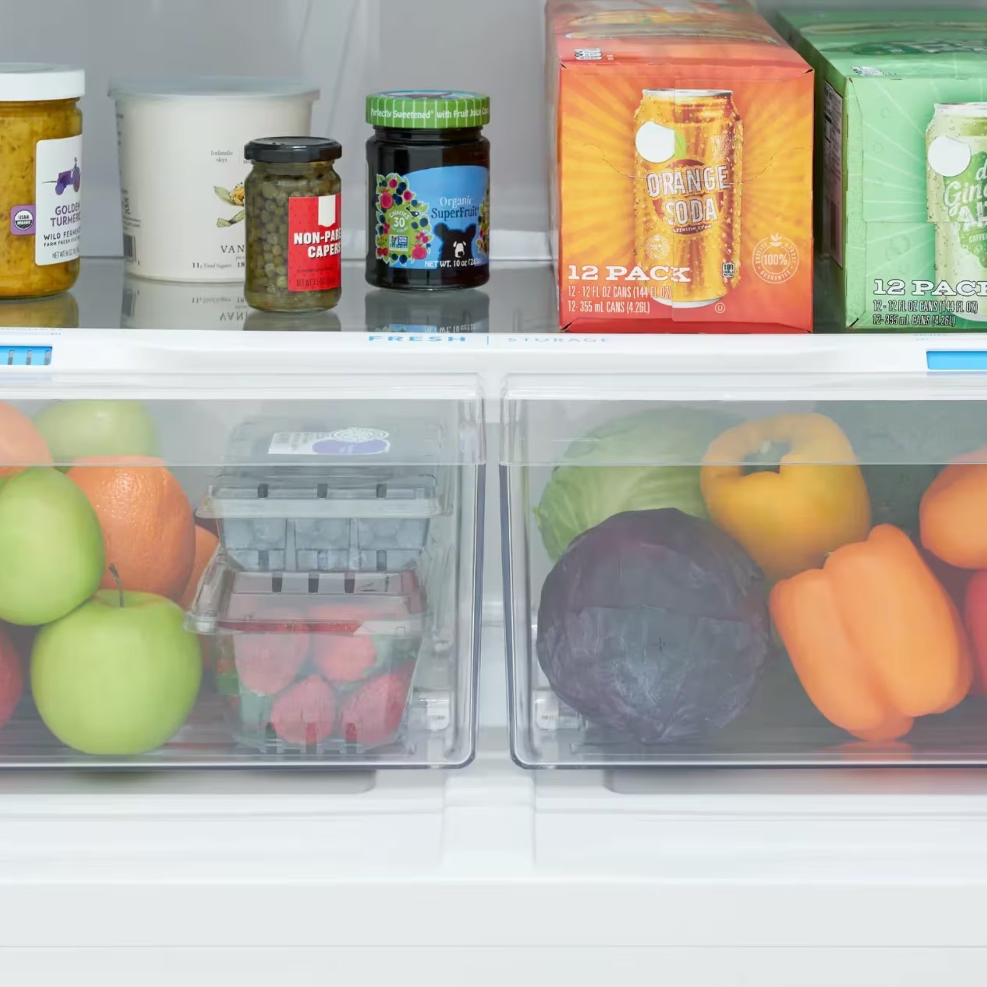 Frigidaire FFHT1814YW 30" 18 Cu. Ft. Garage Ready Top Freezer Refrigerator White