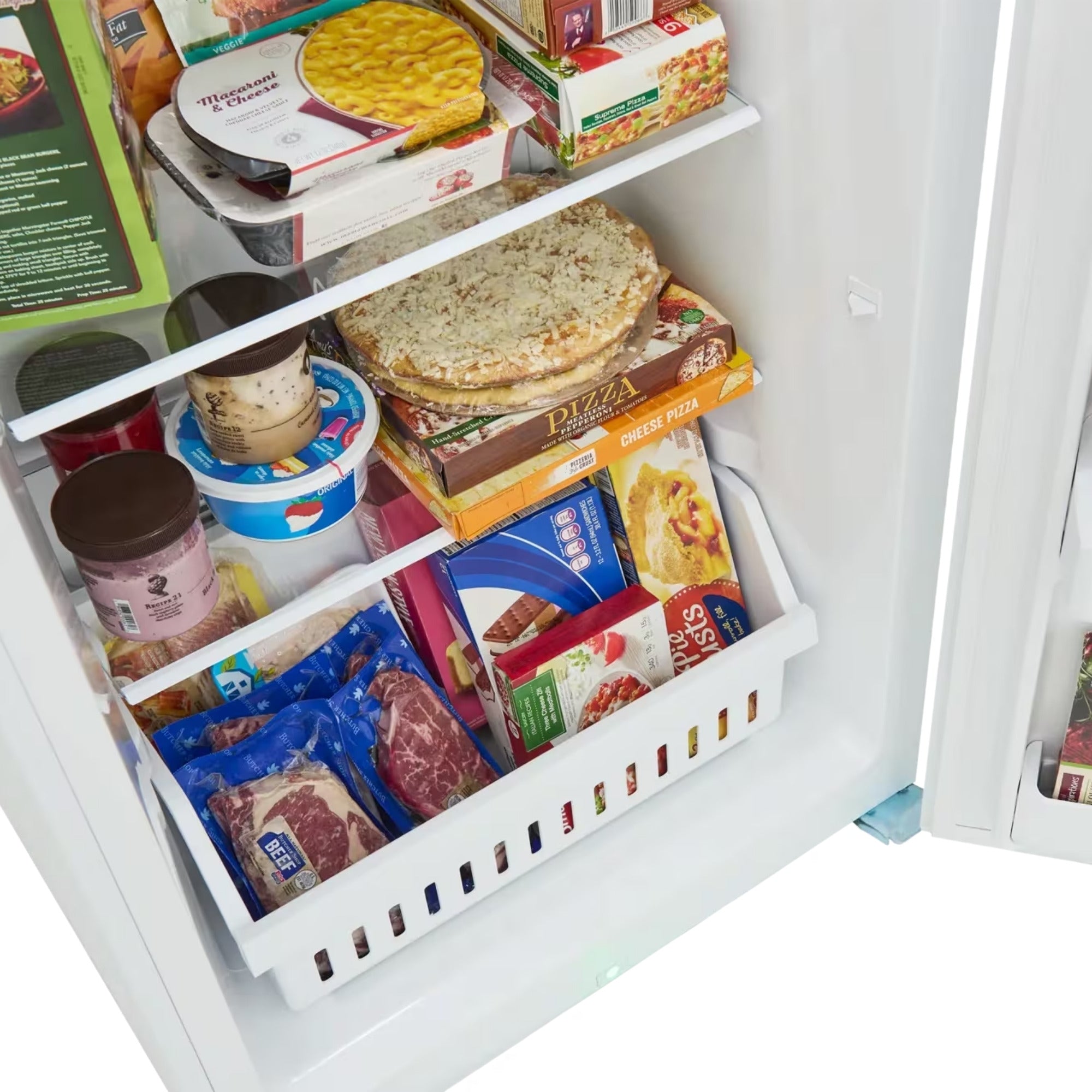 Frigidaire FFUE1326AV 13 Cu. Ft. Upright Freezer Stainless Steel