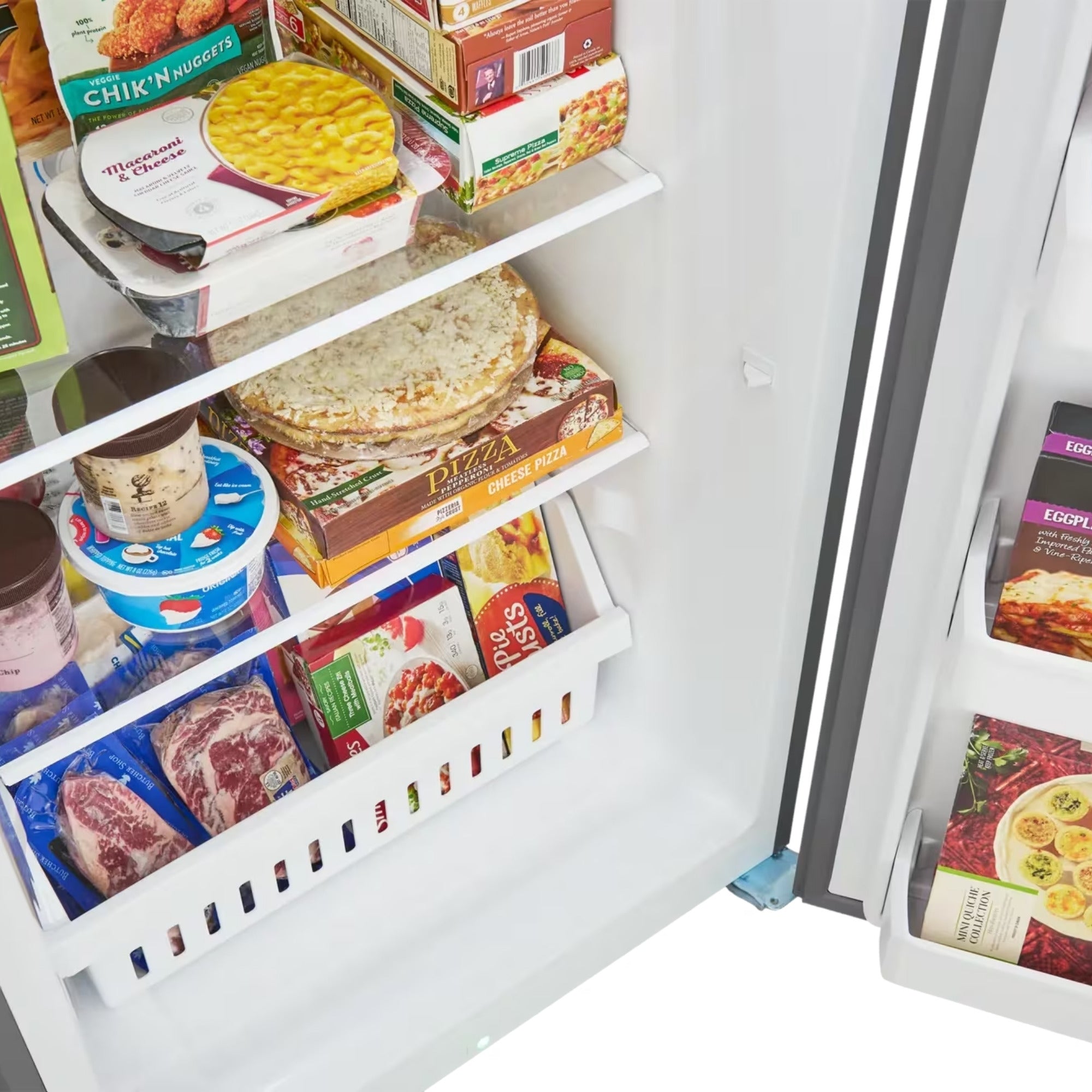 Frigidaire FFUE1626AV 16 Cu. Ft. Upright Freezer Stainless Steel