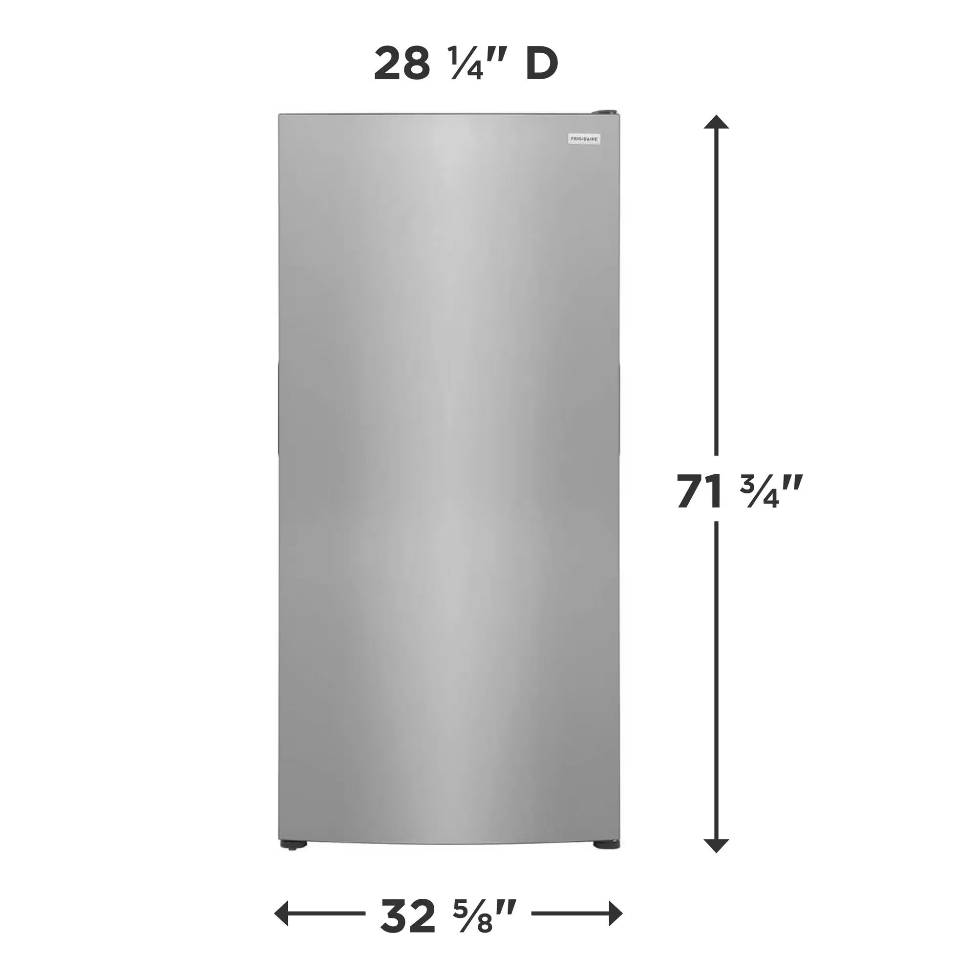 Frigidaire FFUE2022AF 20 Cu. Ft. Upright Freezer Stainless Steel