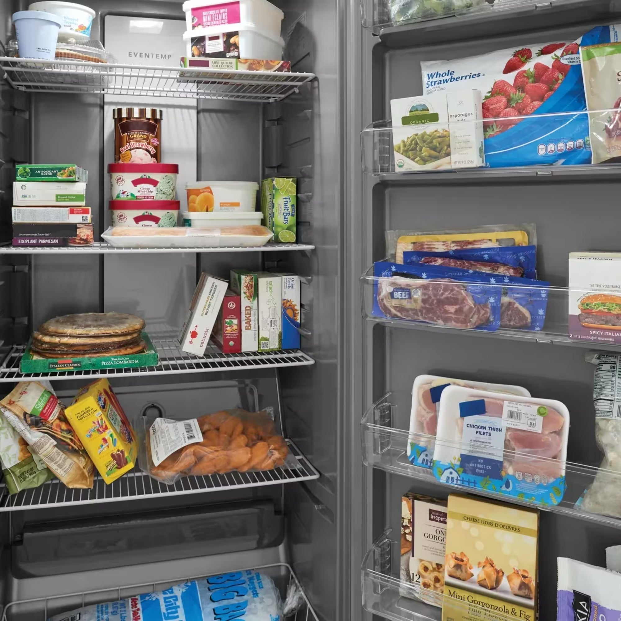 Frigidaire FFUE2022AF 20 Cu. Ft. Upright Freezer Stainless Steel