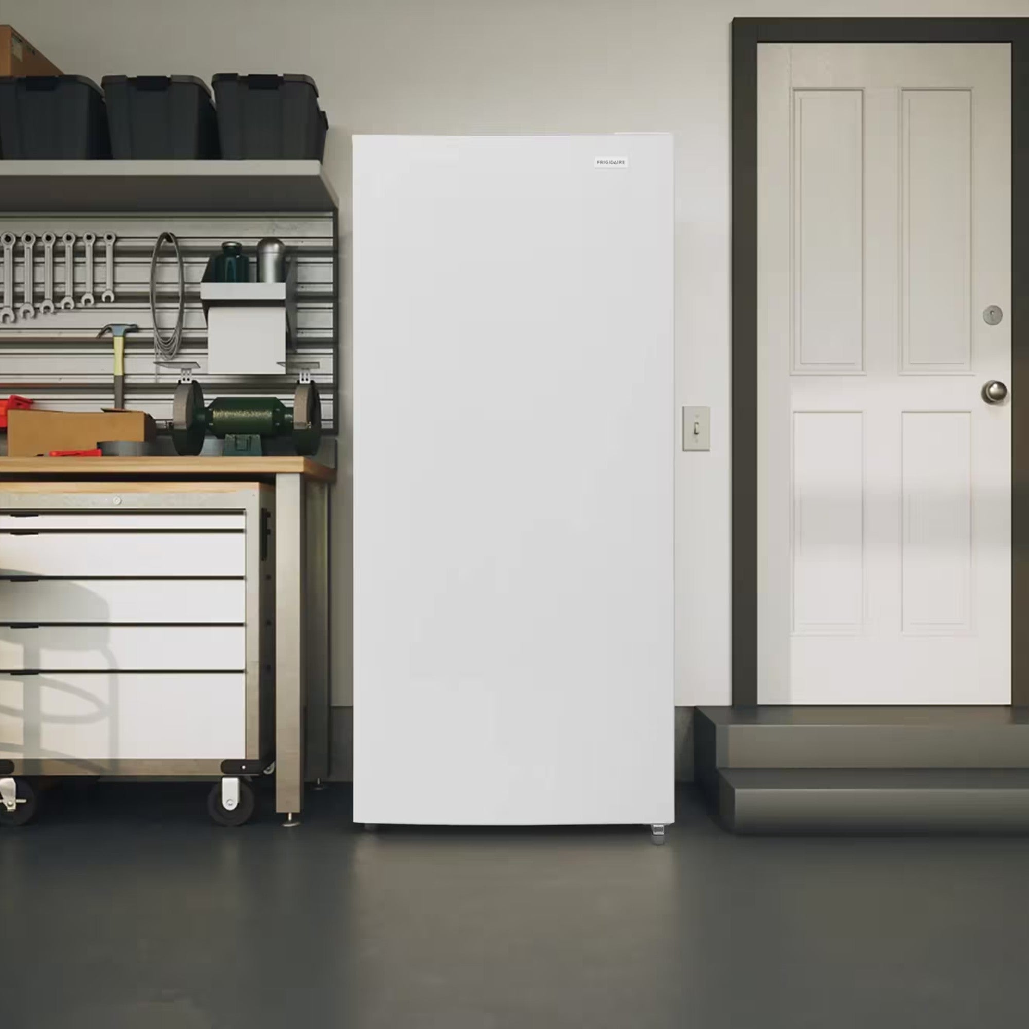 Frigidaire FFUV2126AW 21 Cu. Ft. Upright Freezer White