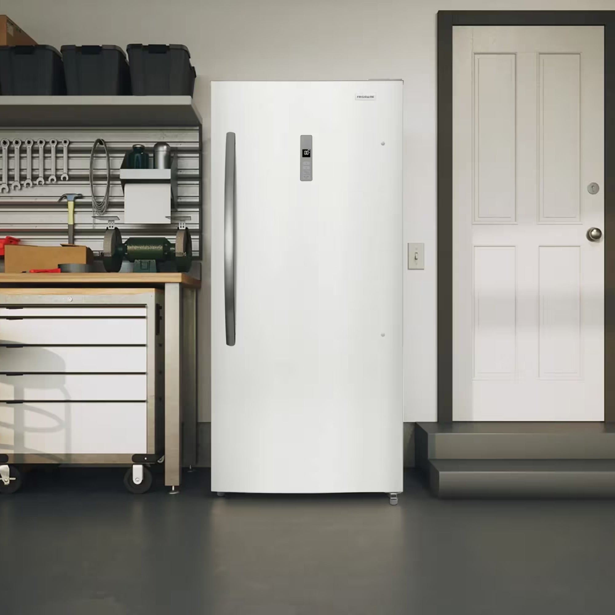 Frigidaire FFUV2136AW 21 Cu. Ft. Upright Freezer White