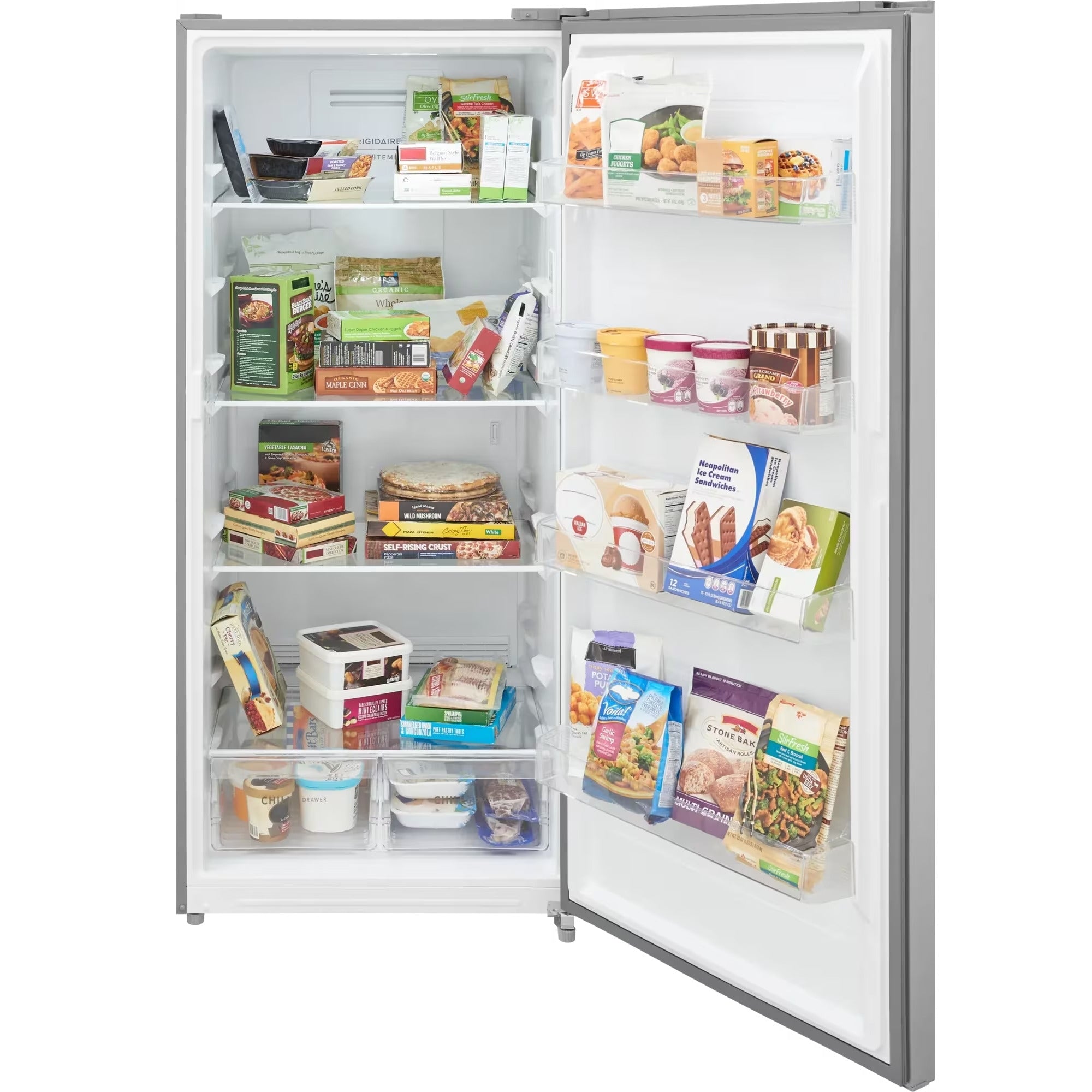 Frigidaire FFUV2136AV 21 Cu. Ft. Upright Freezer Stainless Steel