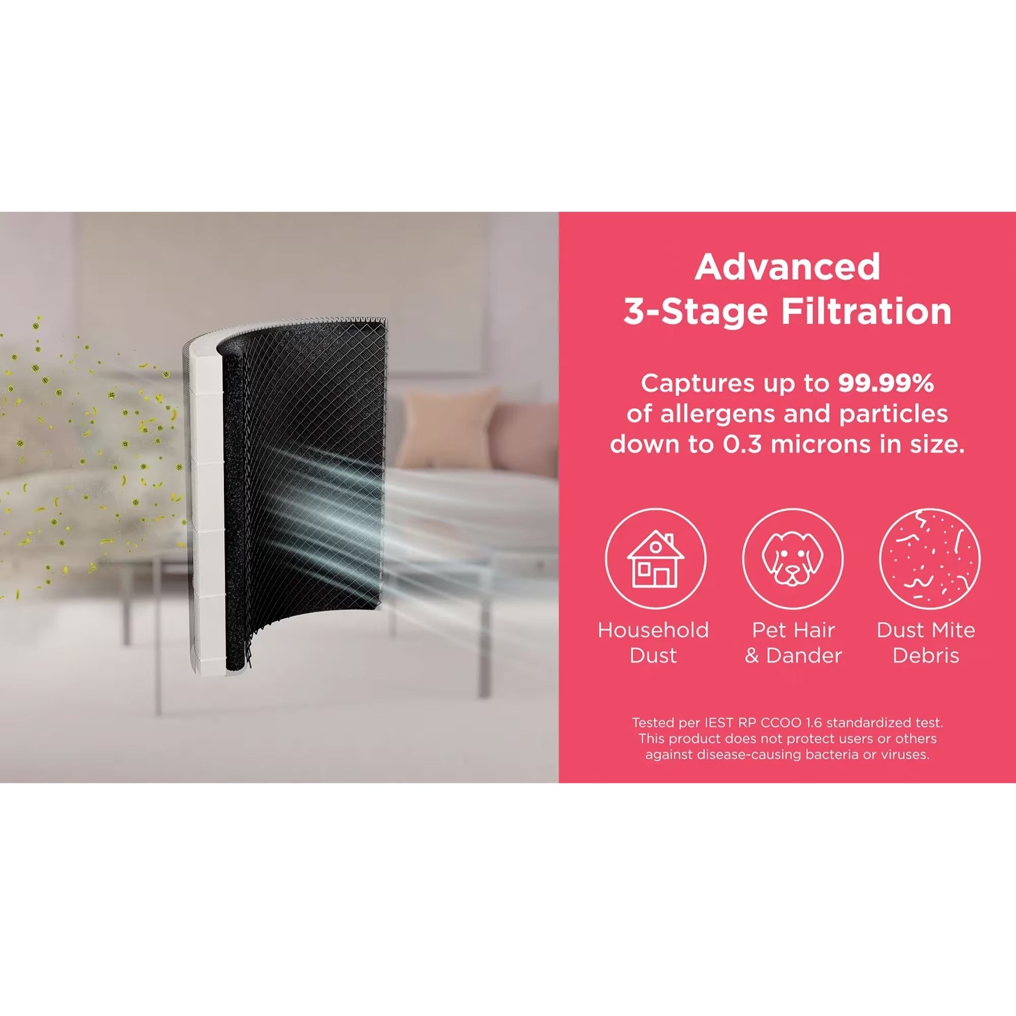 Frigidaire FHAP1040A1 Air Purifier with WiFi White