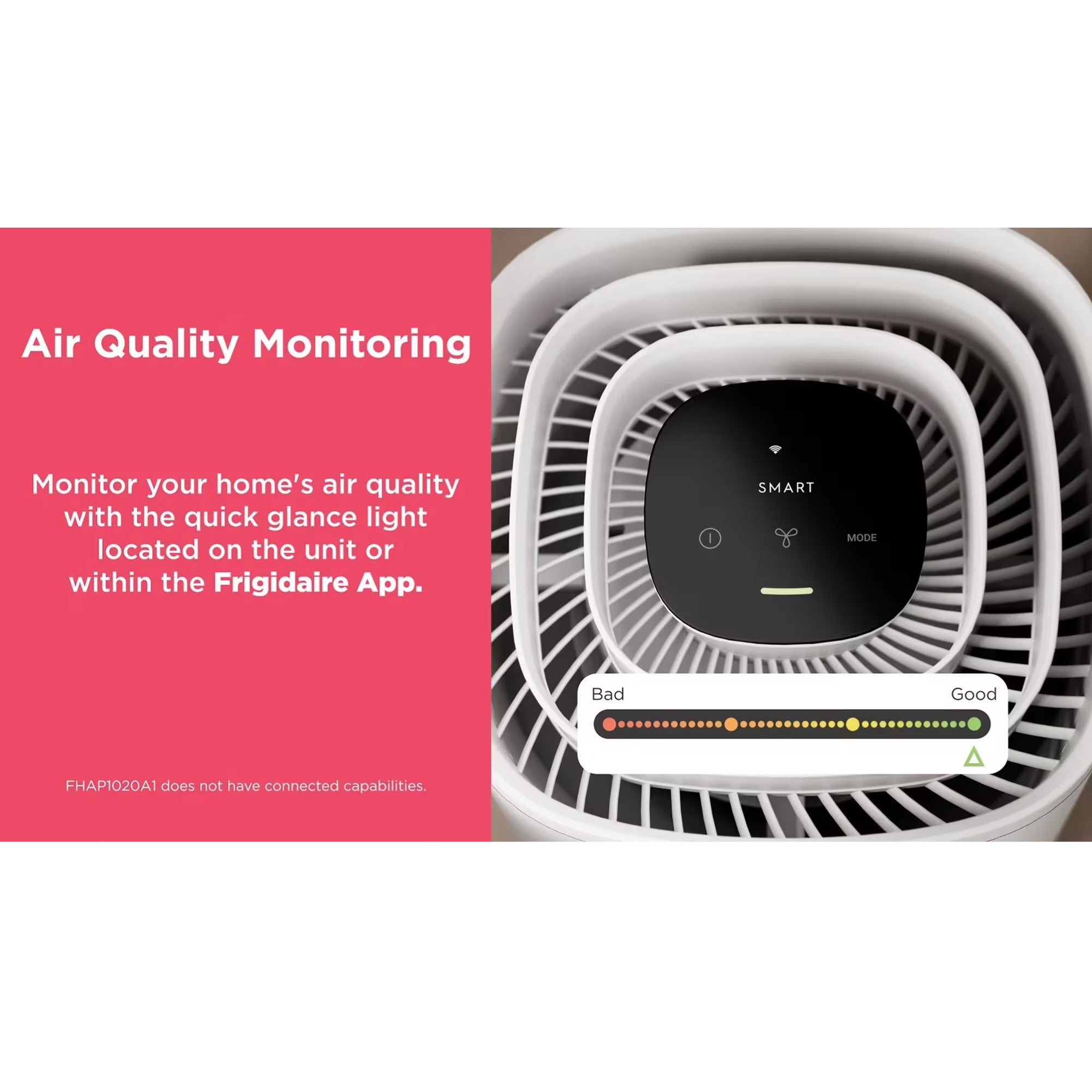Frigidaire FHAP1040A1 Air Purifier with WiFi White